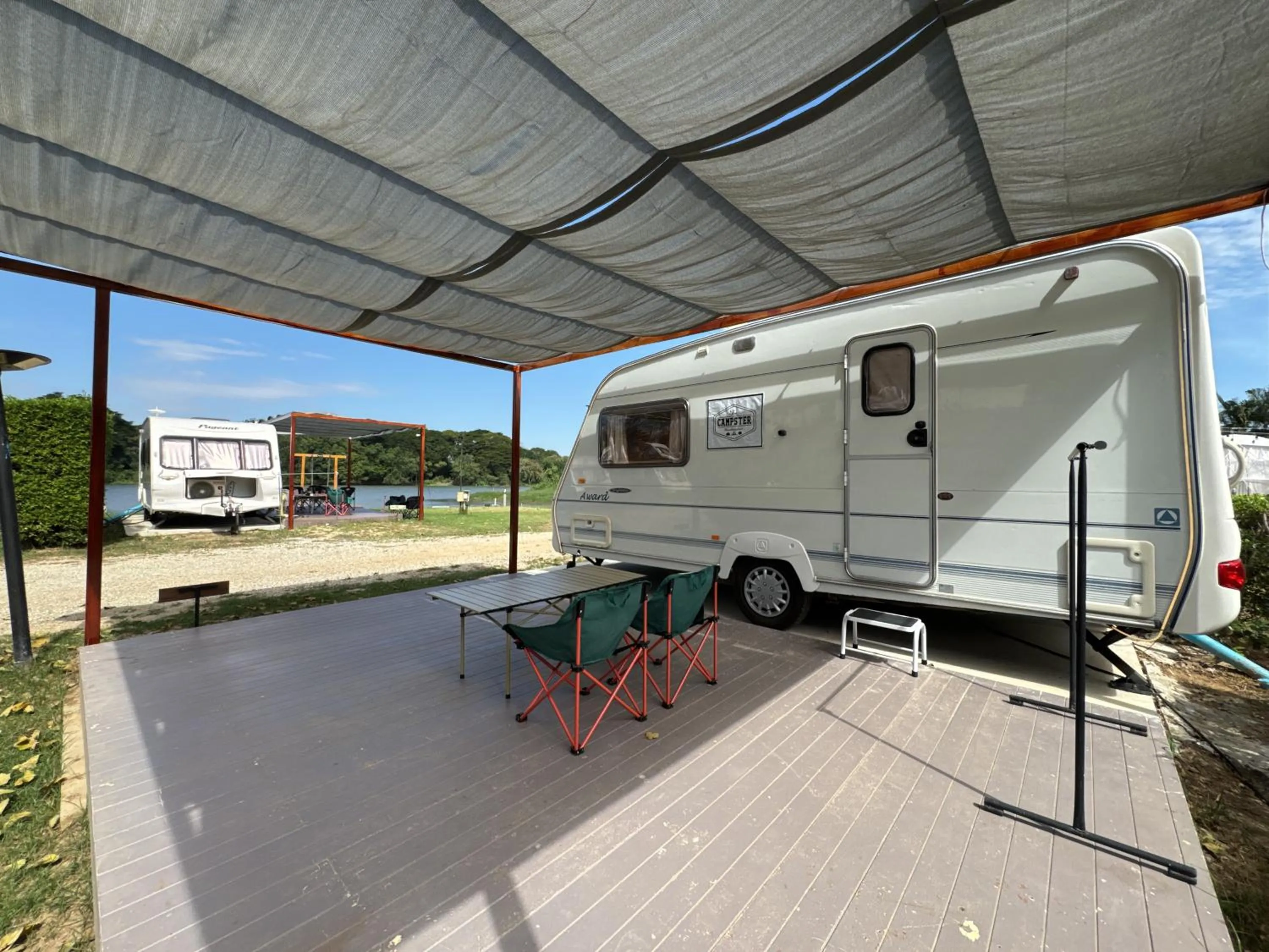 Balcony/Terrace in The Campster Kanchanaburi
