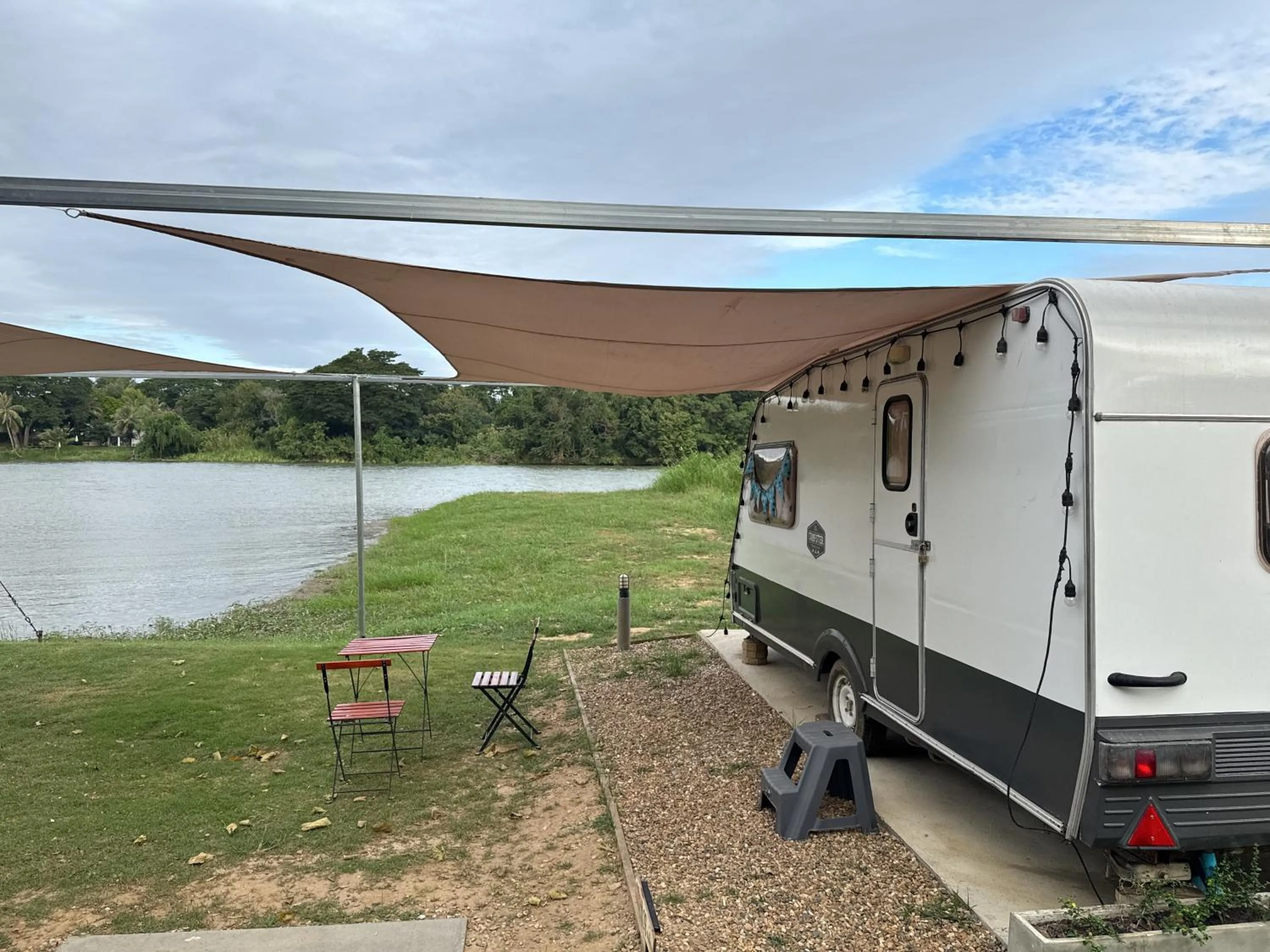 Natural landscape in The Campster Kanchanaburi