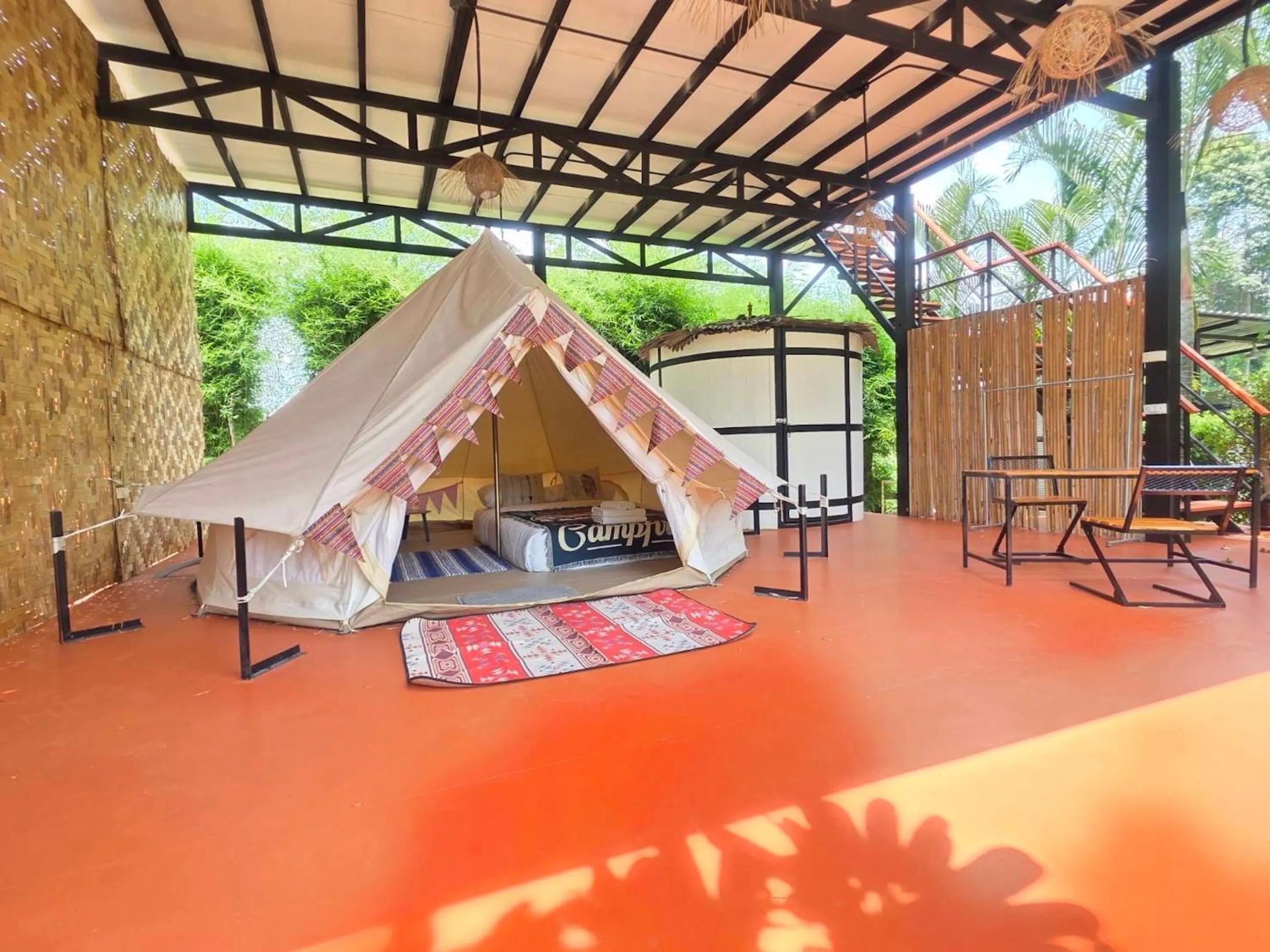 Balcony/Terrace in The Campster Kanchanaburi