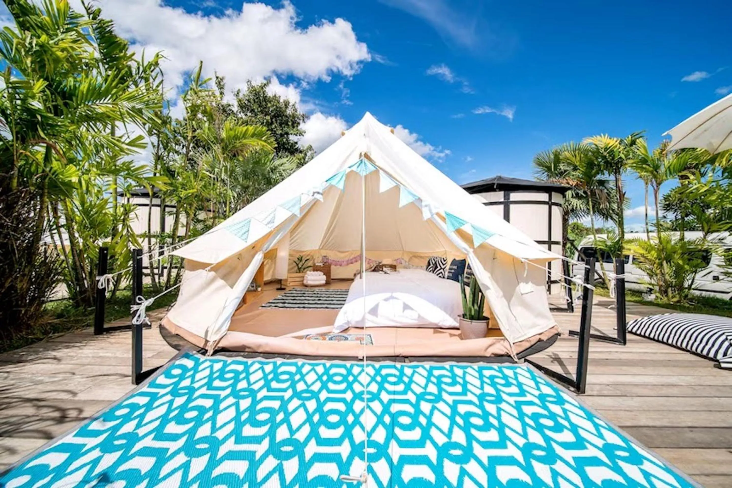 Garden, Bed in The Campster Kanchanaburi
