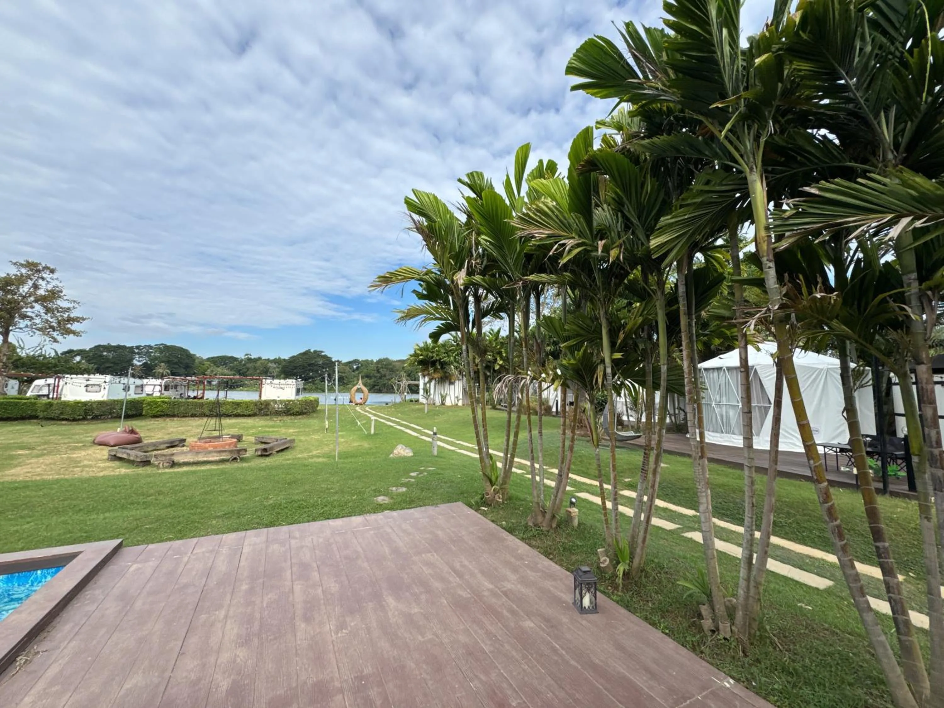 Natural landscape in The Campster Kanchanaburi