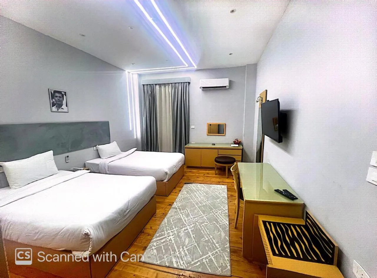 Decorative detail, Bed in Zamalek House Hotel