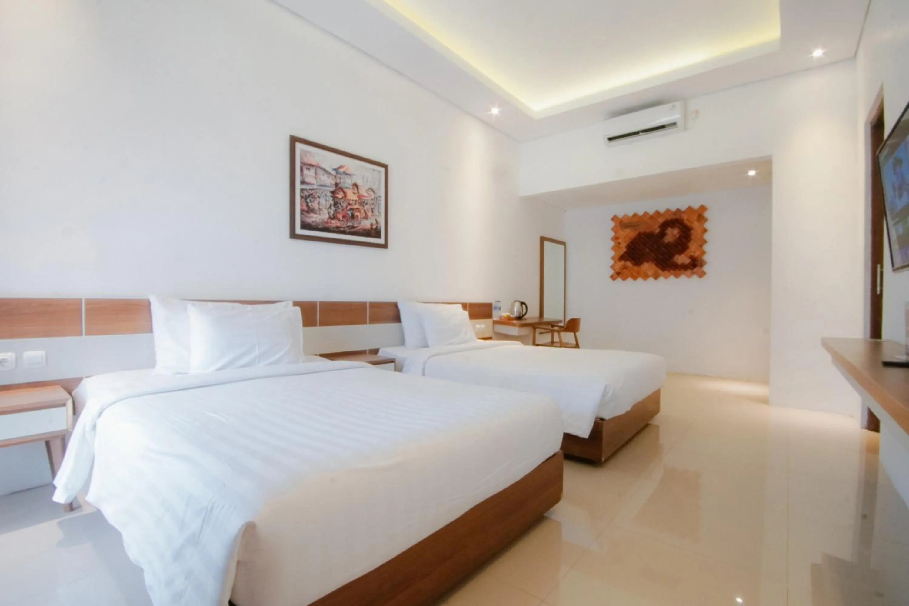 Bedroom, Bed in Asram Edupark