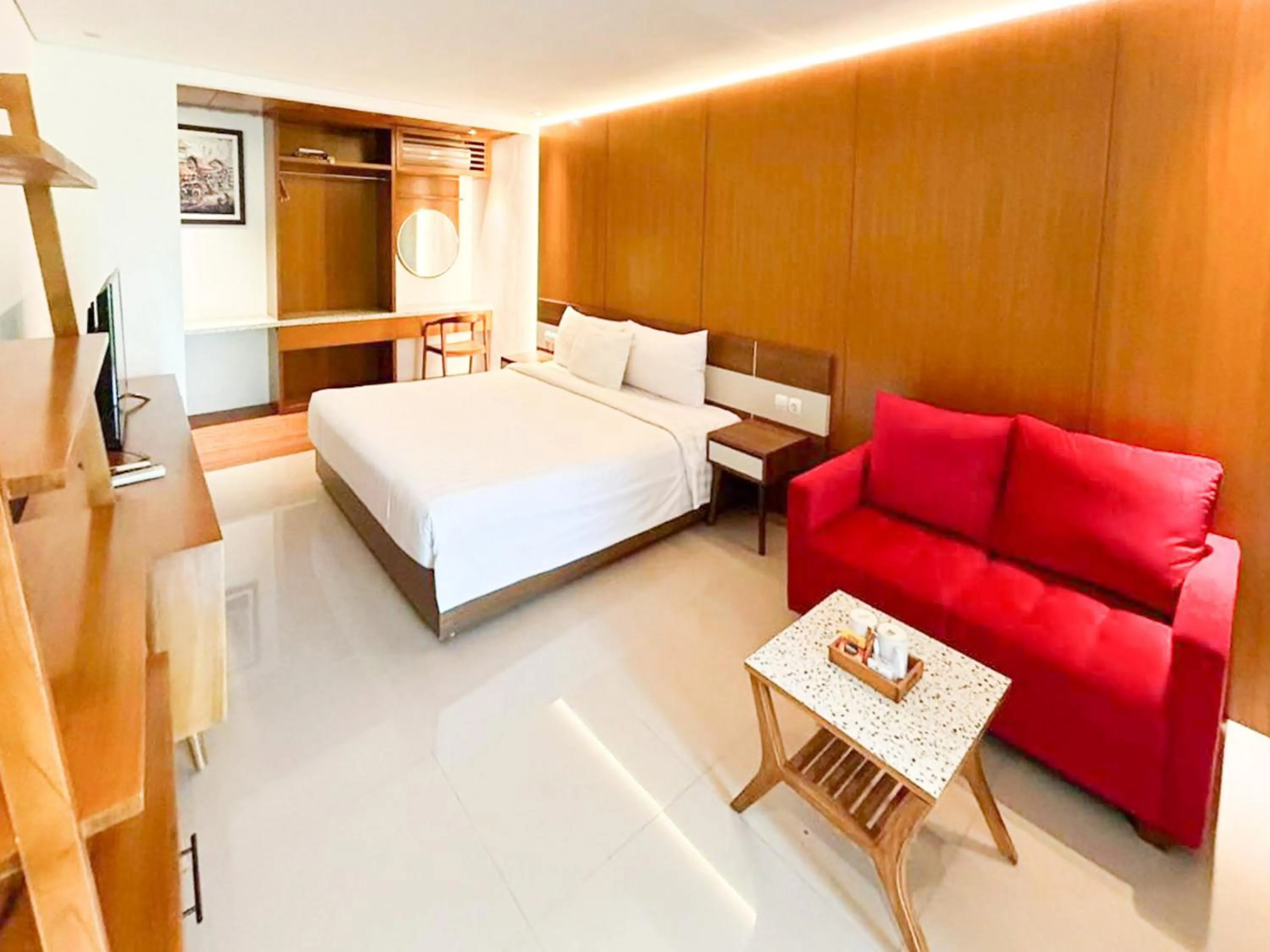 Bedroom, Bed in Asram Edupark