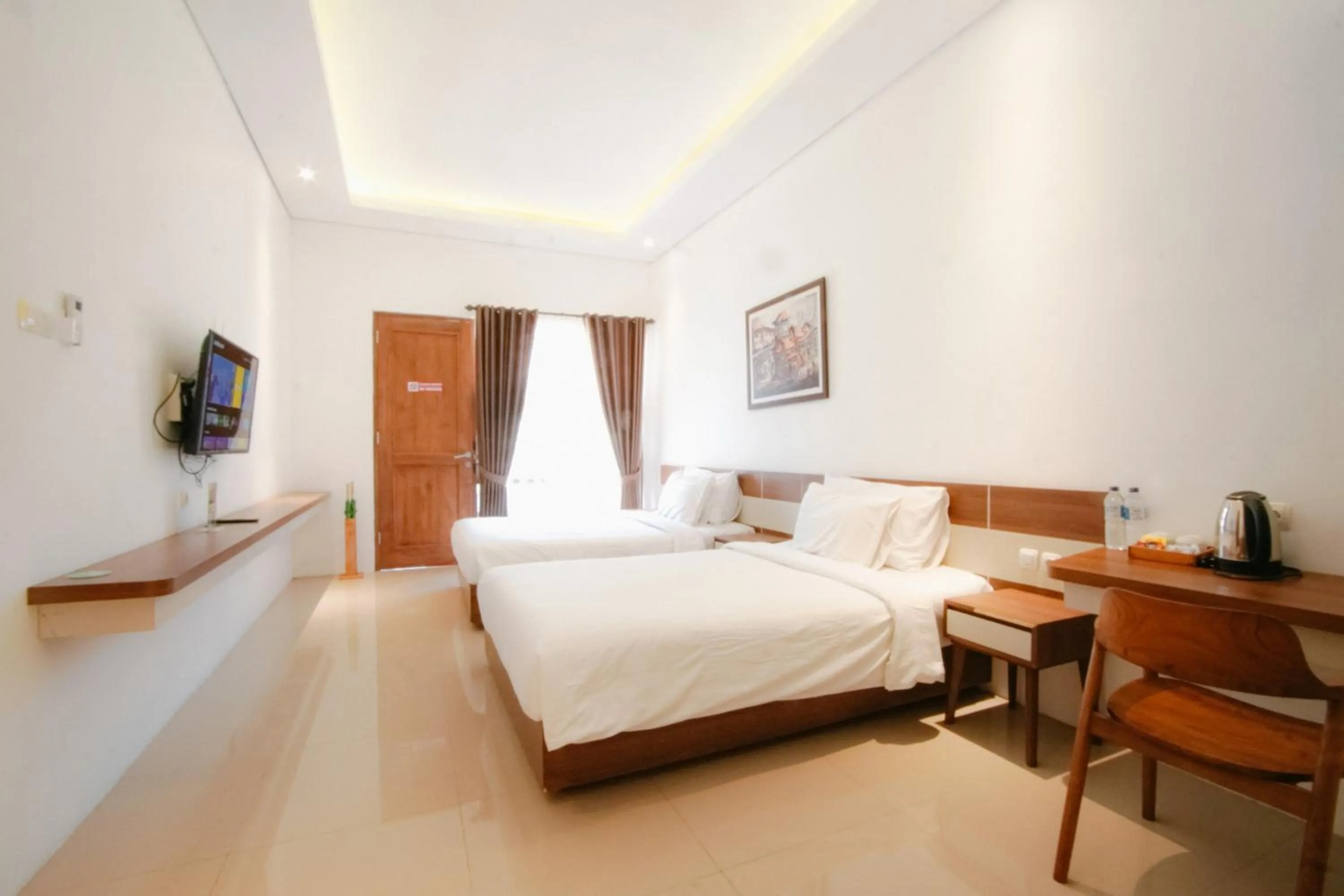 Bedroom, Bed in Asram Edupark