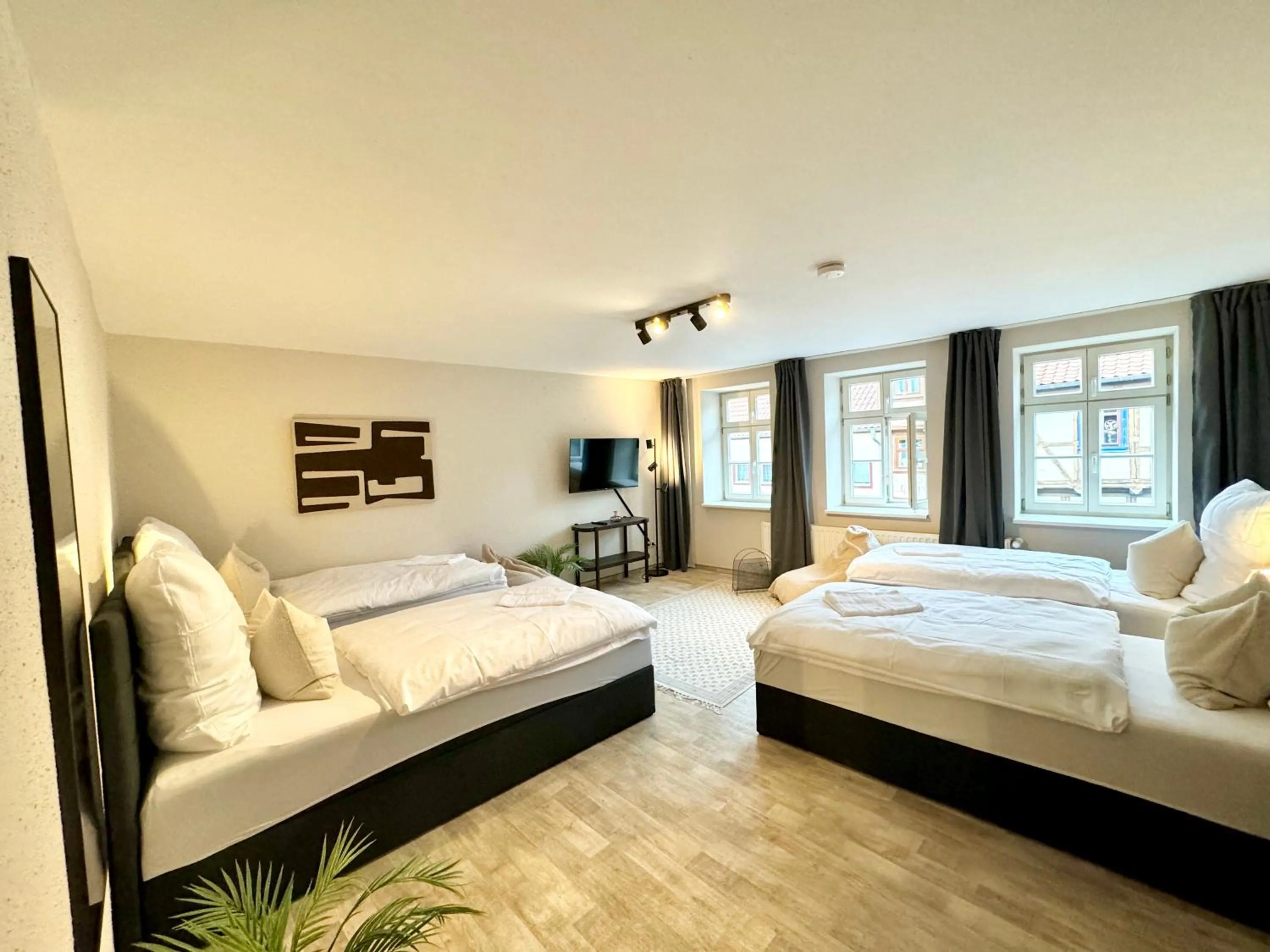 Bed in gina stay - Apartmenthaus im Zentrum von Quedlinburg