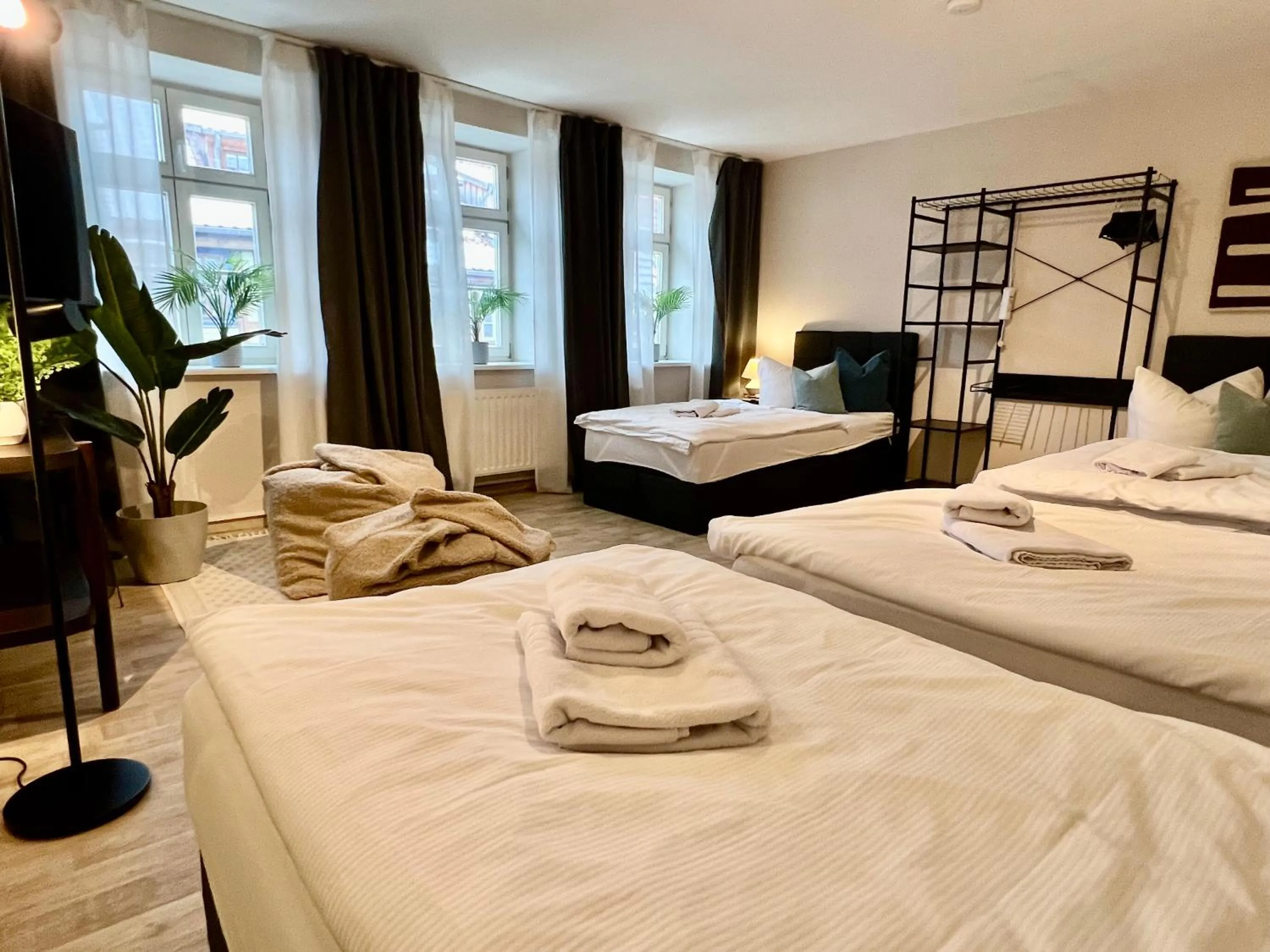 Bed in gina stay - Apartmenthaus im Zentrum von Quedlinburg