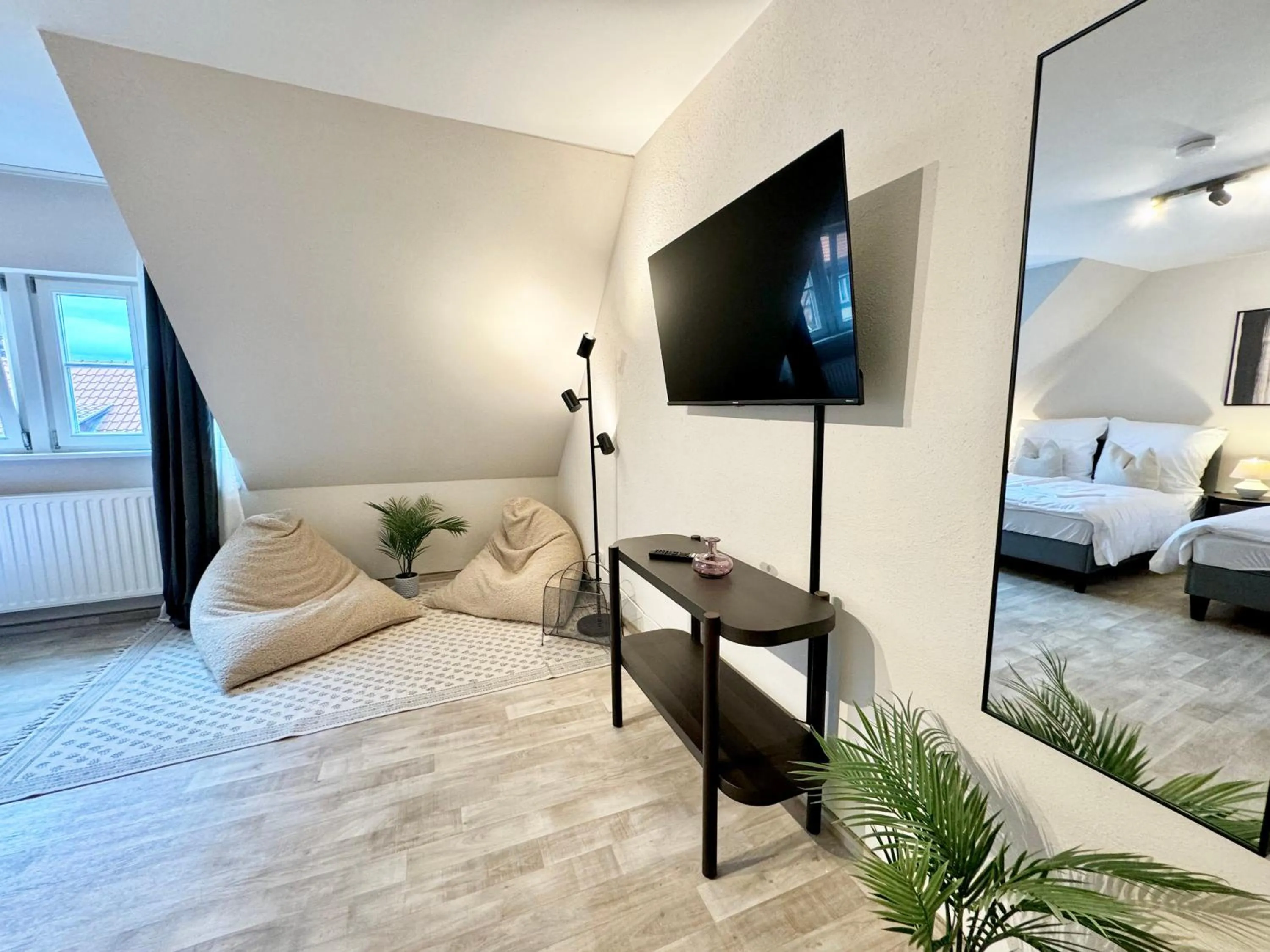 Bed in gina stay - Apartmenthaus im Zentrum von Quedlinburg