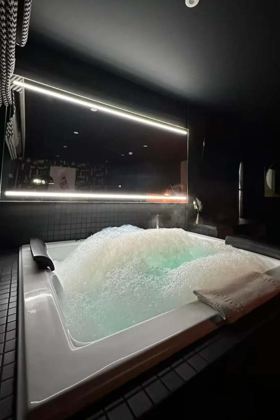 Hot Tub in Secret Suites