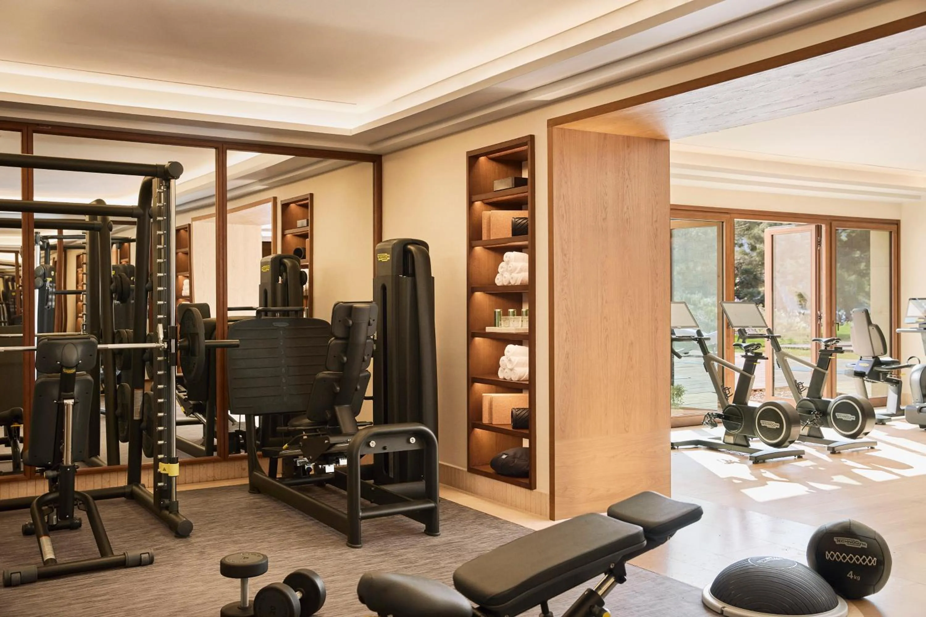 Fitness centre/facilities in Four Seasons Resort Mallorca at Formentor