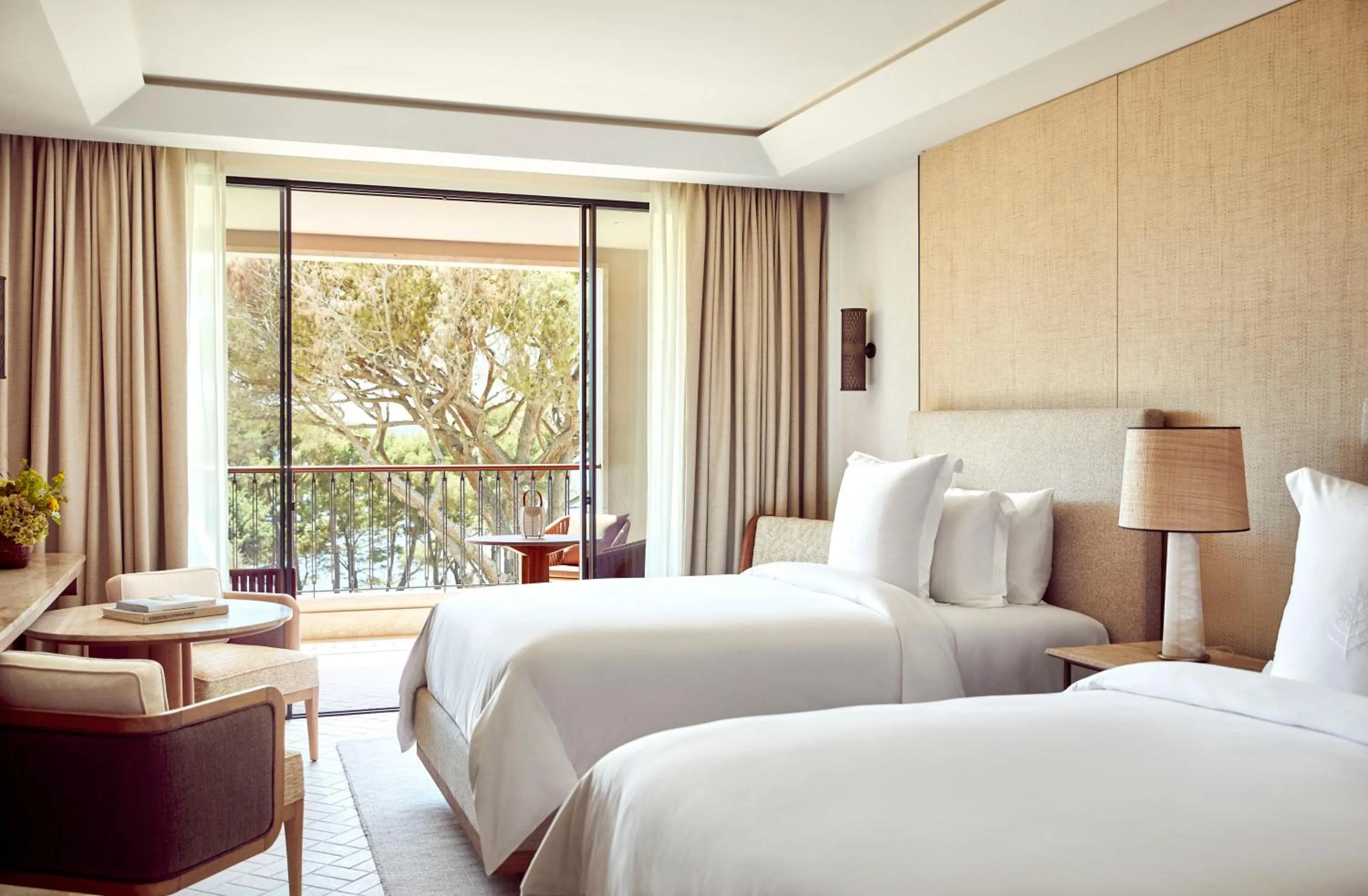 Bed in Four Seasons Resort Mallorca at Formentor