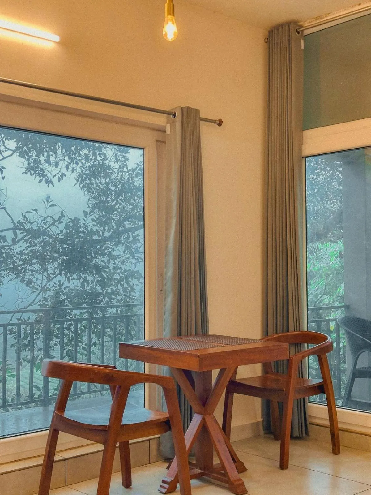 Living room in Forestscape Resort Munnar