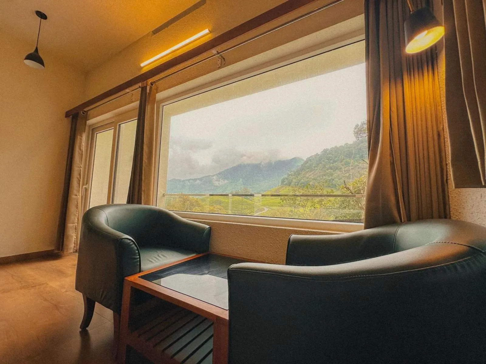 Seating area in Forestscape Resort Munnar