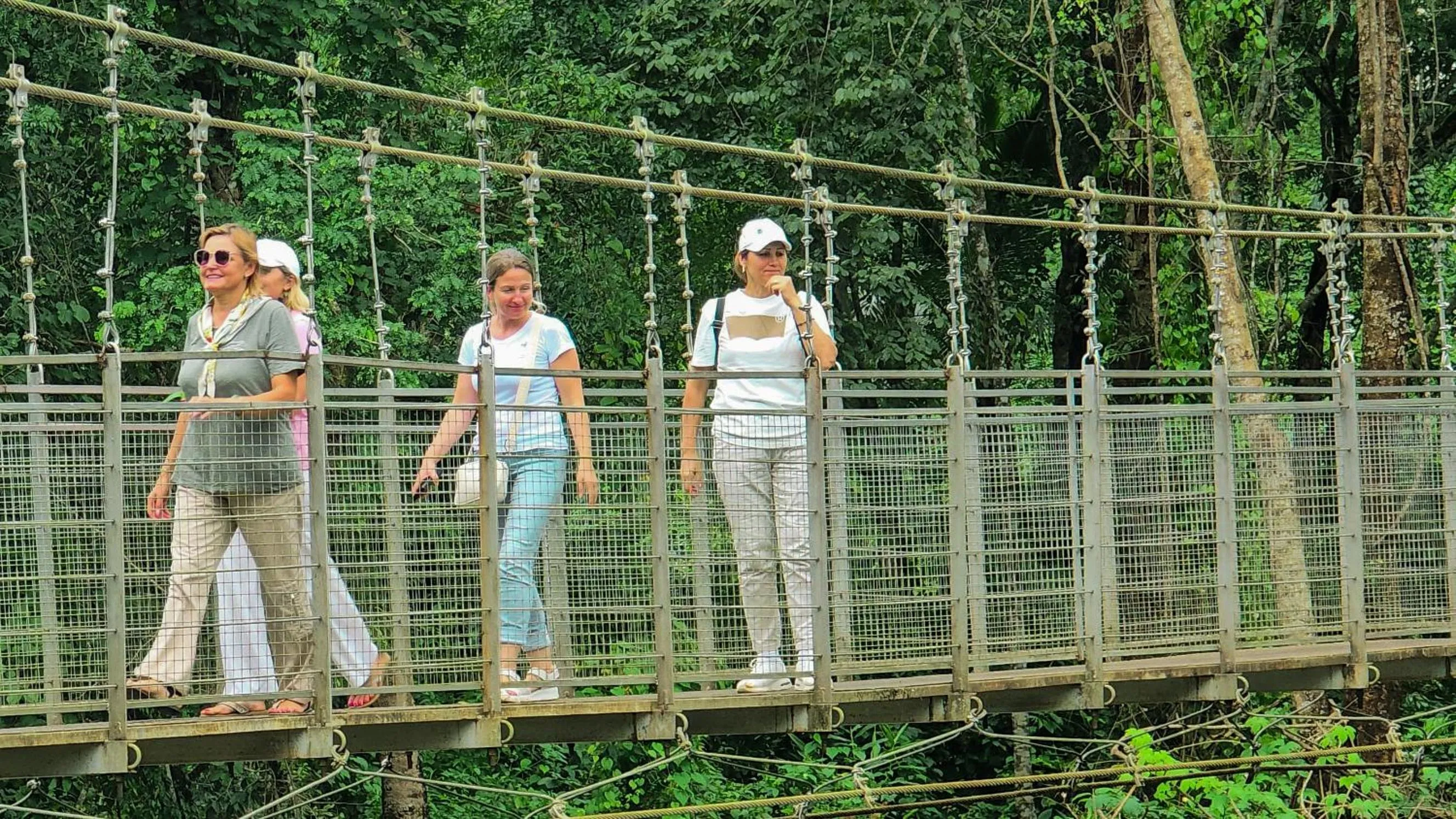 group of guests in Forestscape Resort Munnar
