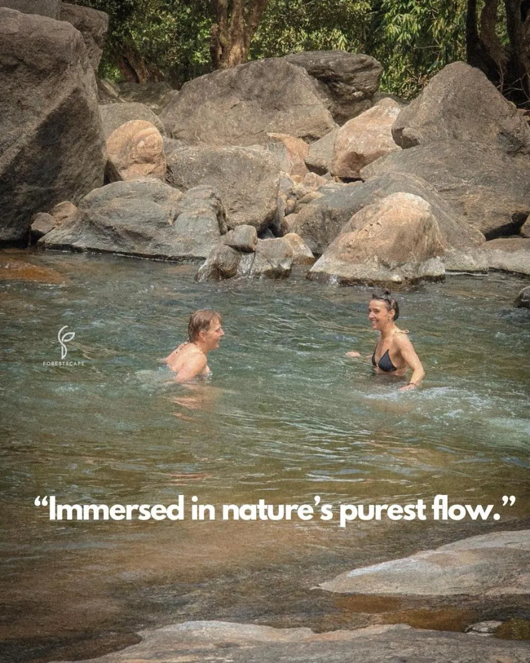 People in Forestscape Resort Munnar