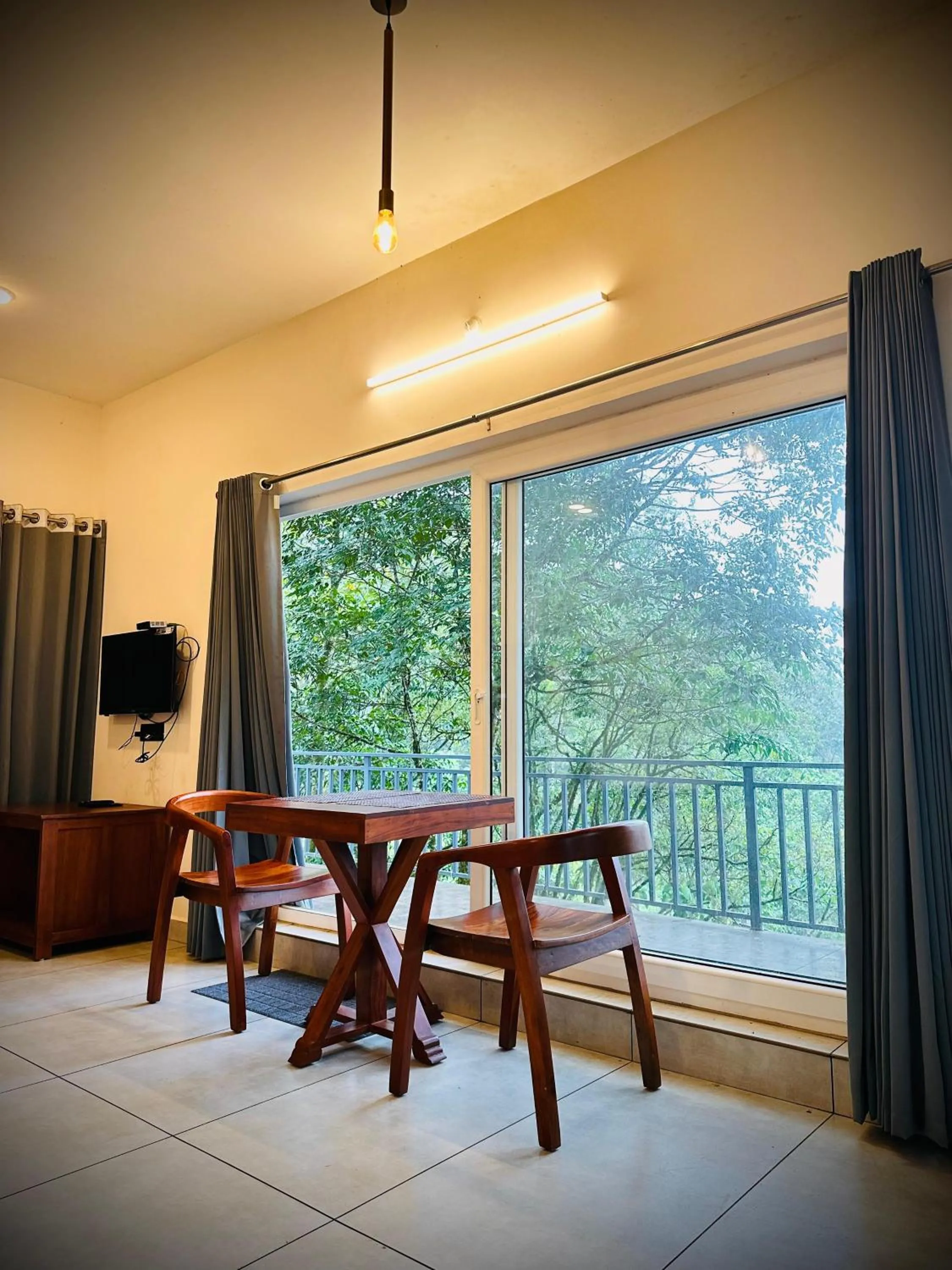 Living room in Forestscape Resort Munnar