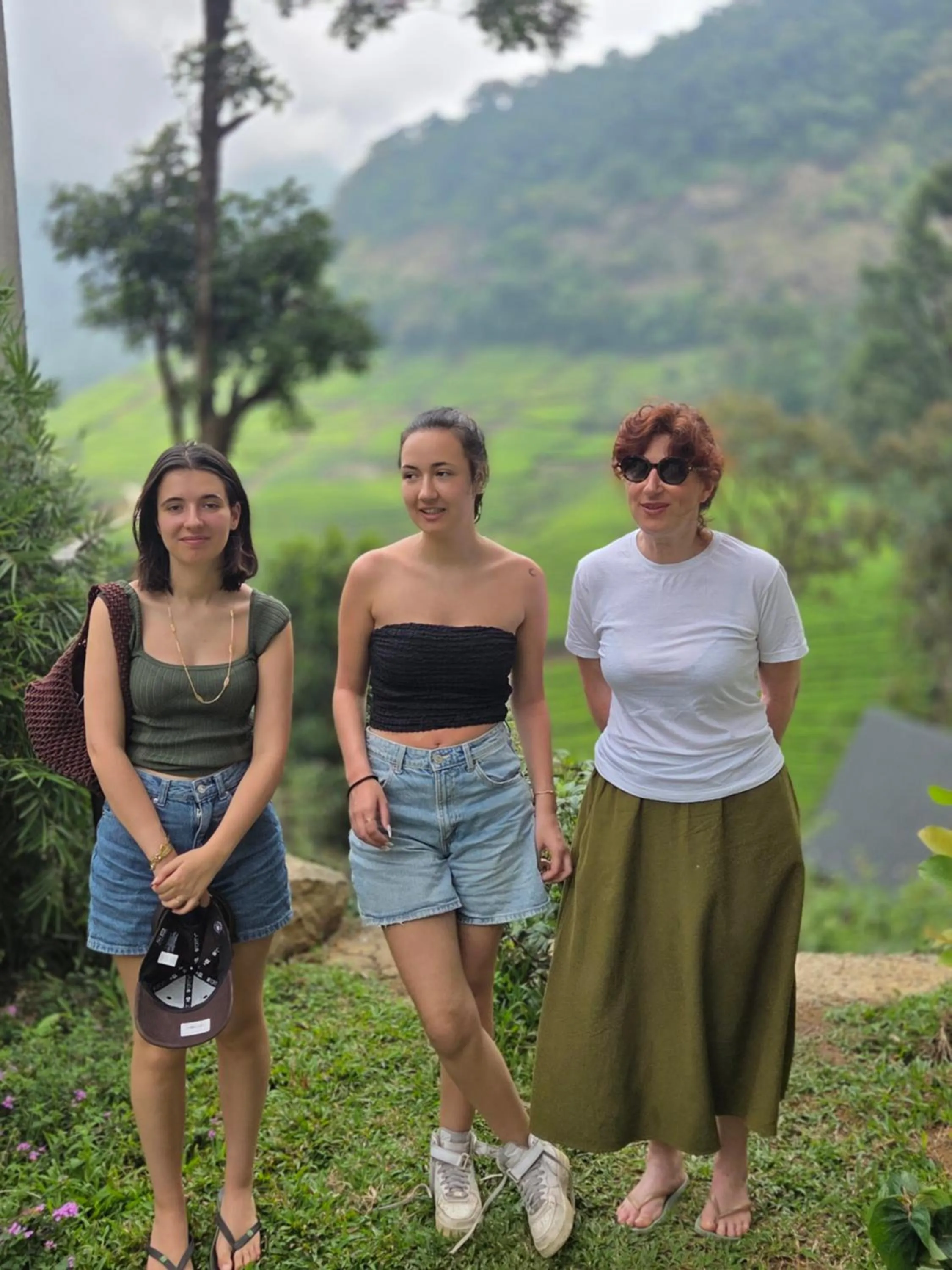 People in Forestscape Resort Munnar