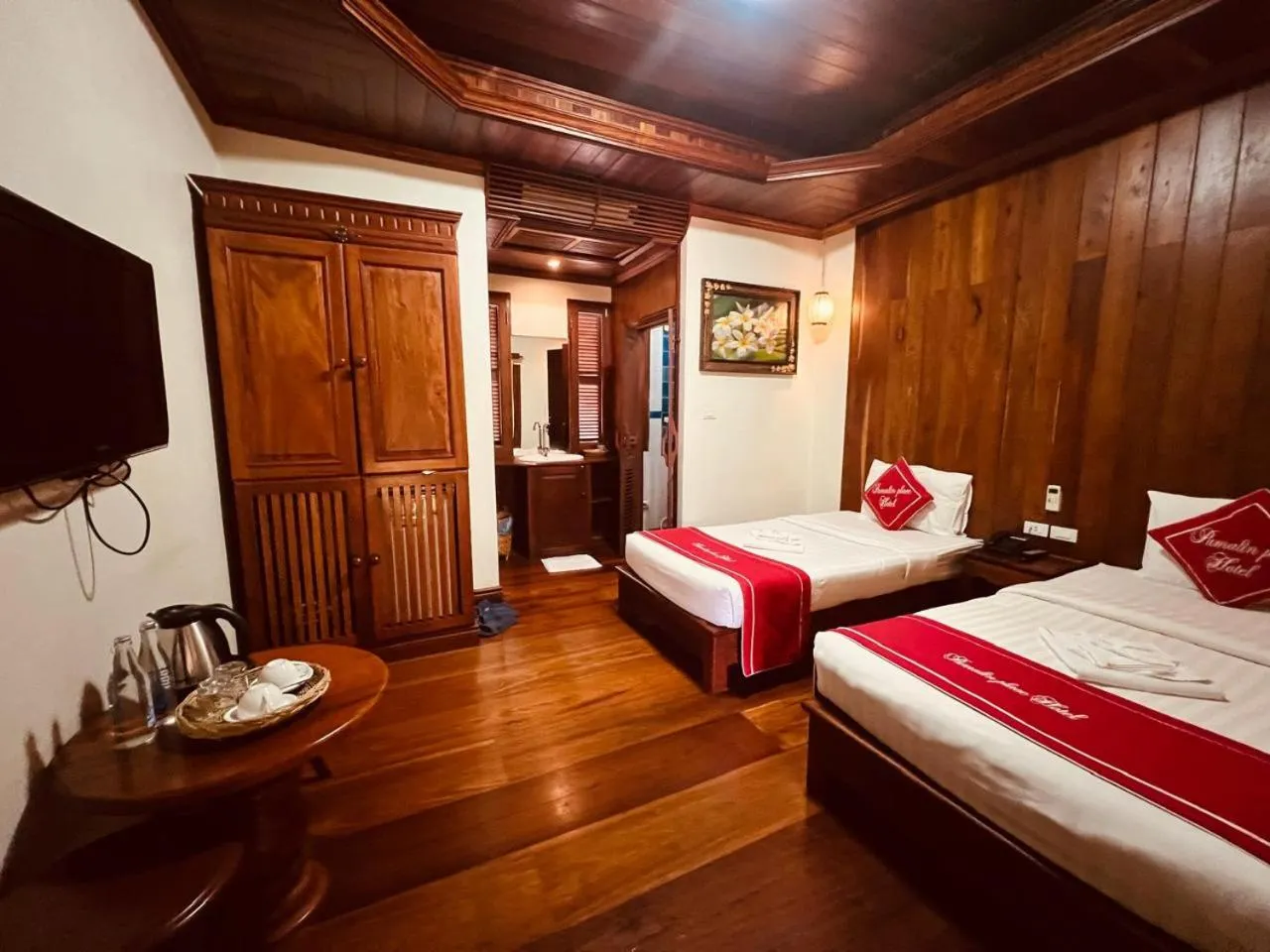 Bedroom, Bed in Pumalin Villa