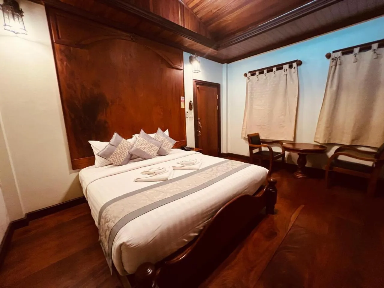 Bedroom, Bed in Pumalin Villa