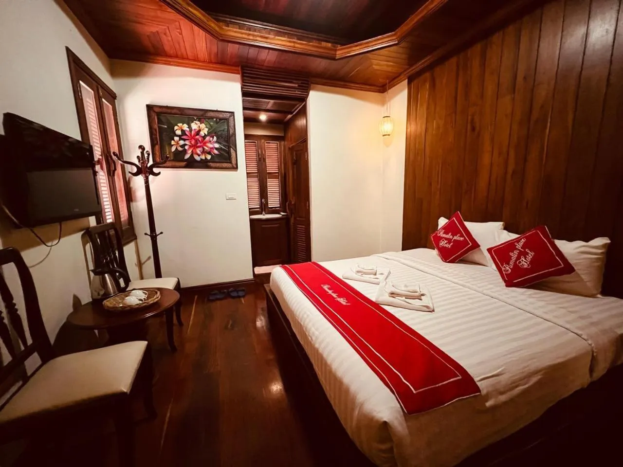Bedroom, Bed in Pumalin Villa