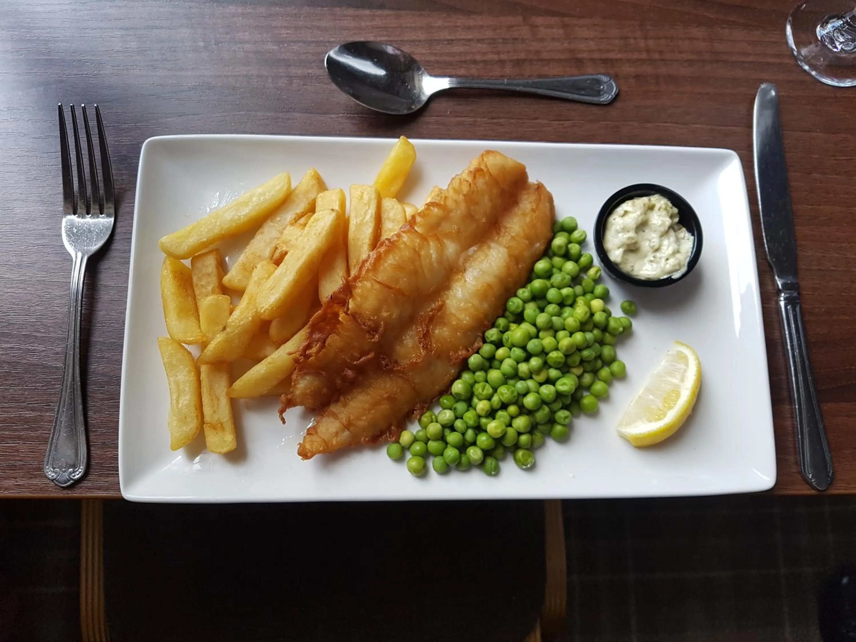 Food close-up in Salutation Hotel