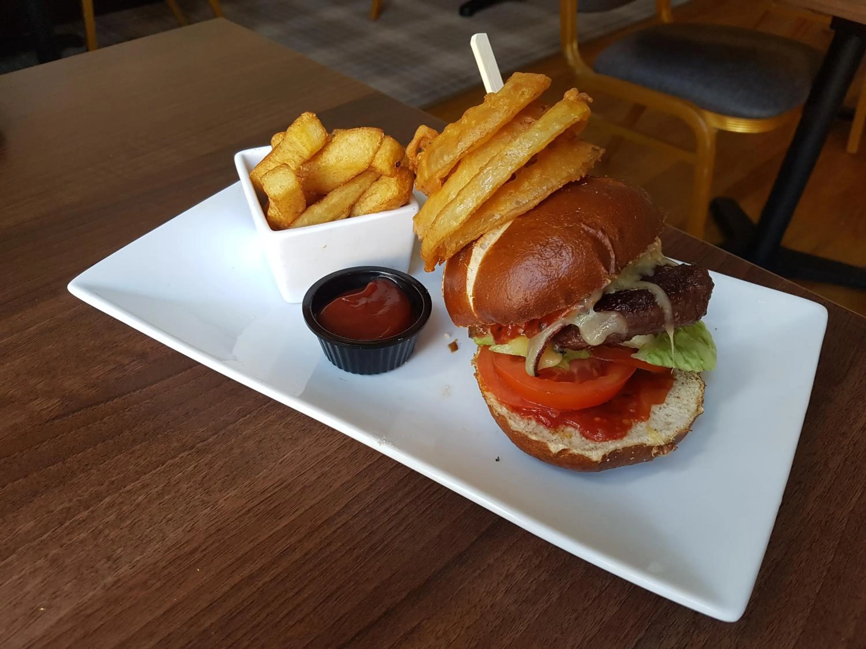 Food close-up in Salutation Hotel
