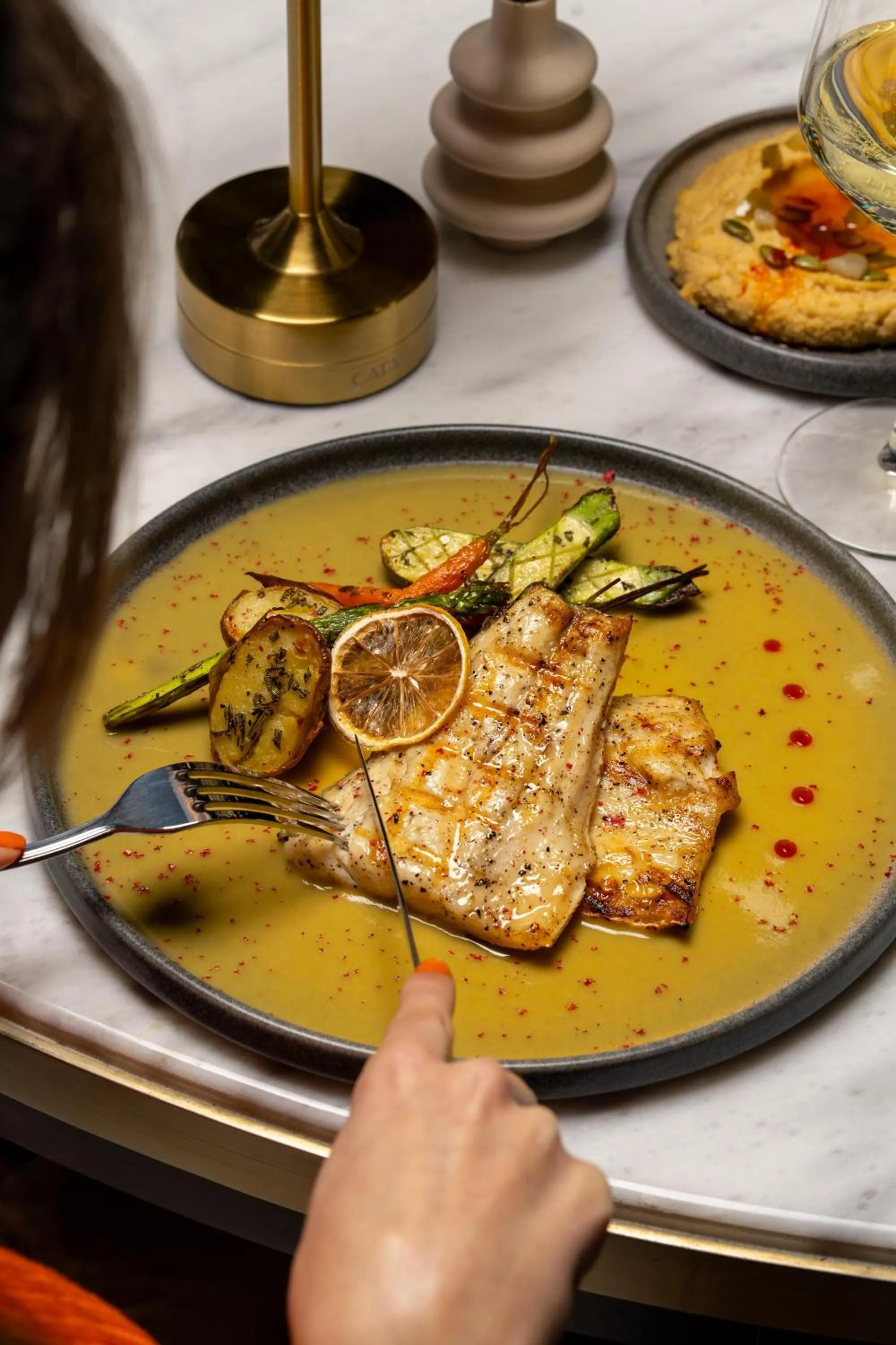 Food and drinks in Querencia Hotel