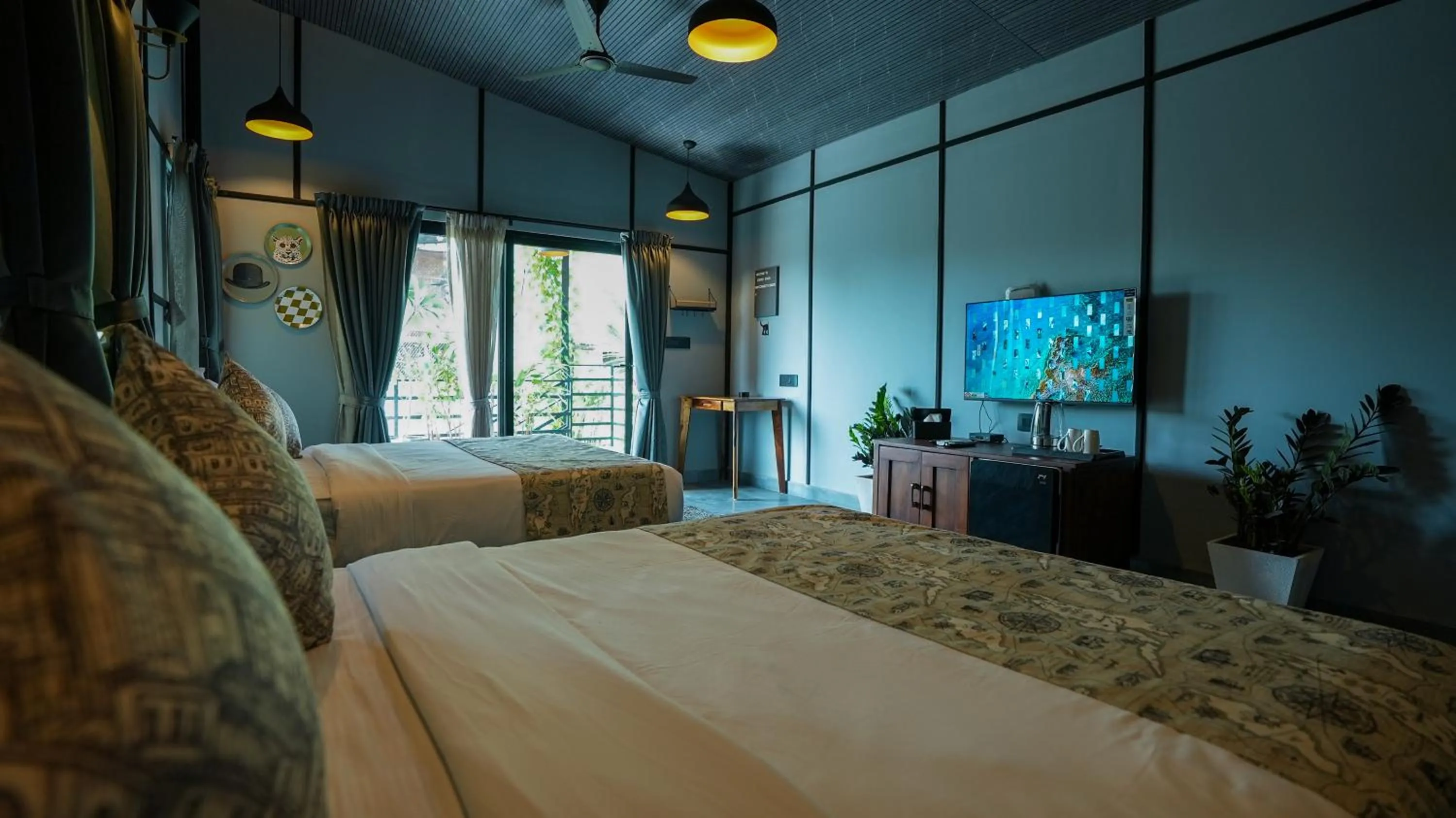 Bed in Sort By Stays, Grand Peddem, Anjuna