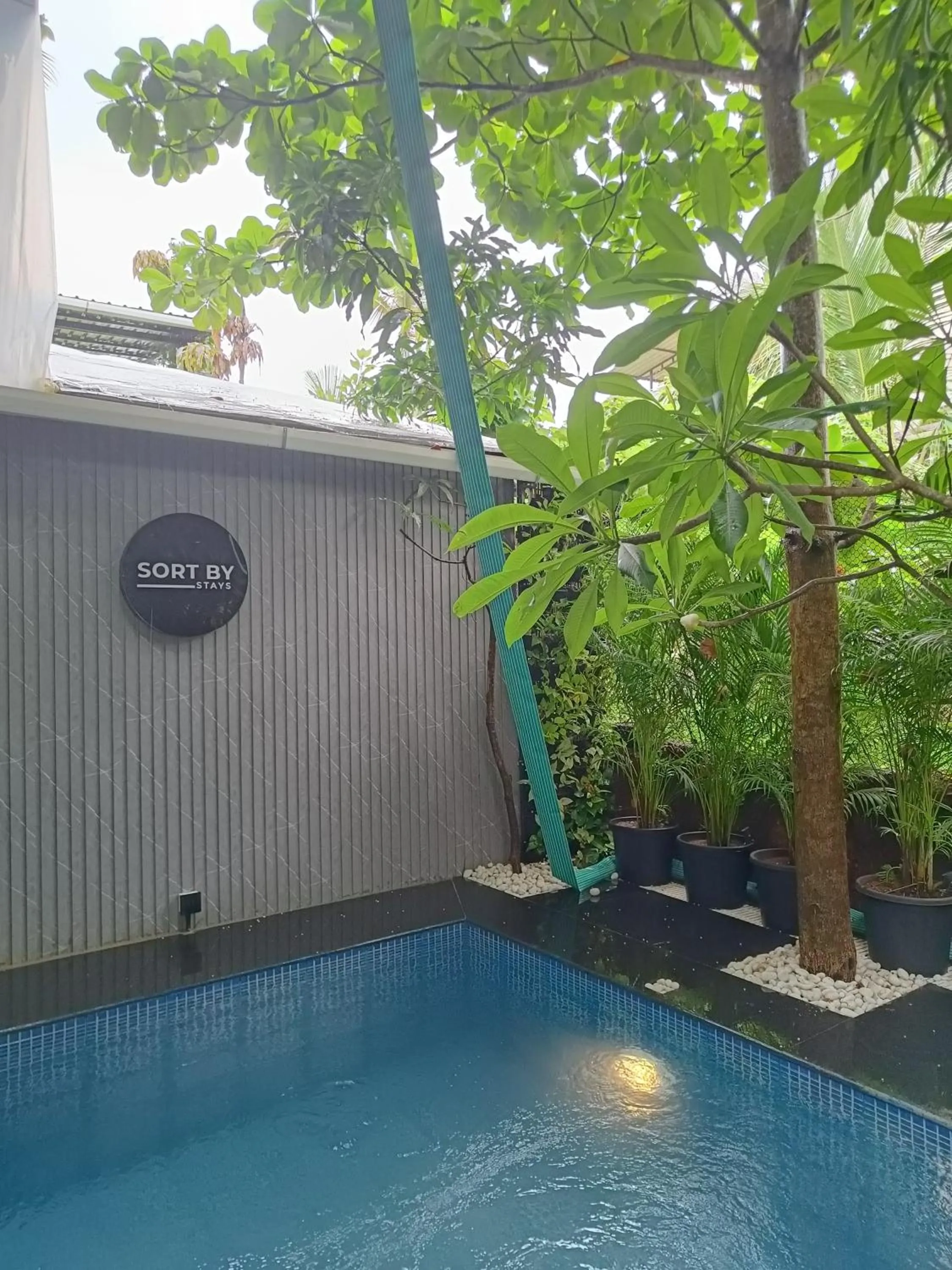 Pool view in Sort By Stays, Grand Peddem, Anjuna