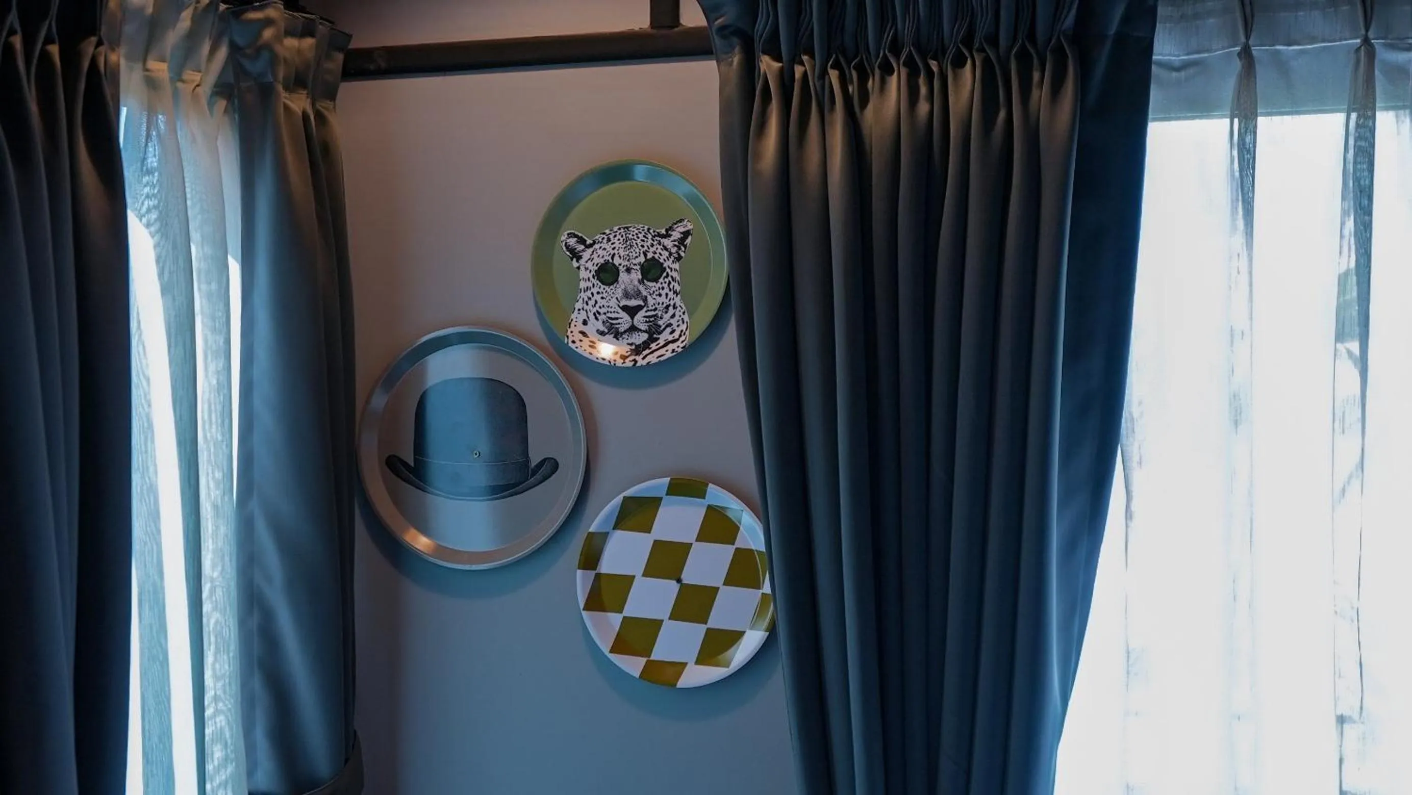 Decorative detail in Sort By Stays, Grand Peddem, Anjuna