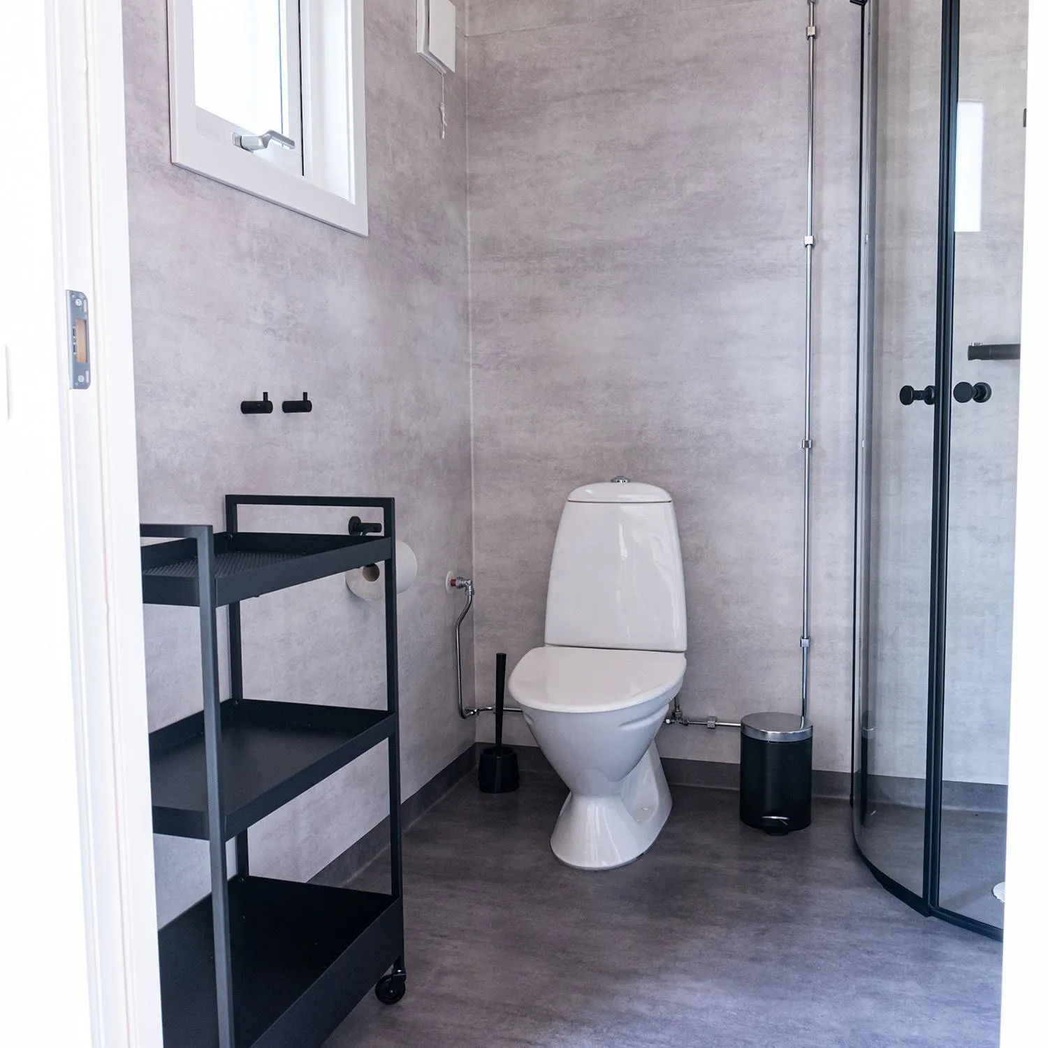 Shower in Perchlodge