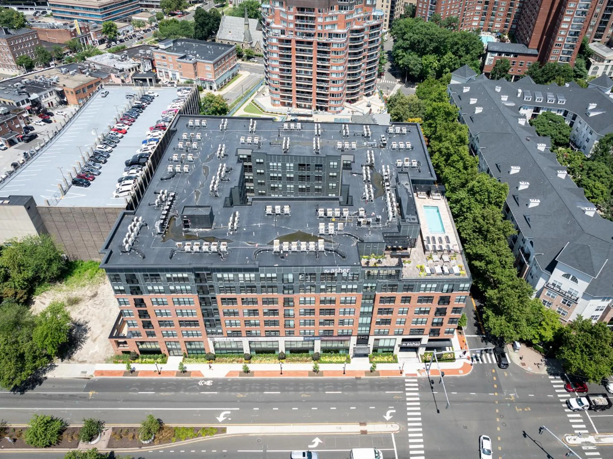 Property building in Luxury Apartments by Hyatus at The Asher