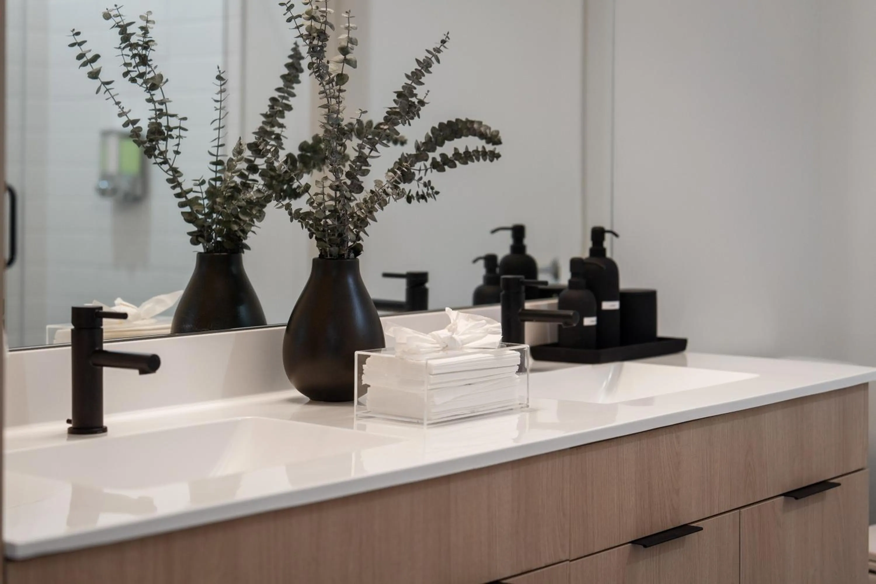 Bathroom in Luxury Apartments by Hyatus at The Asher