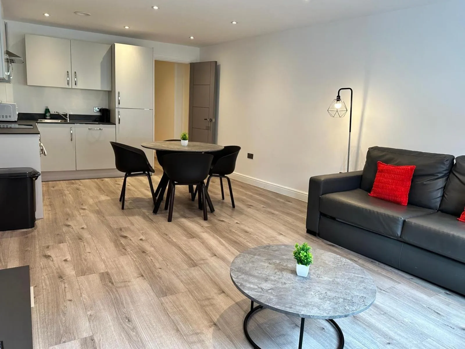 Kitchen or kitchenette in Dale Street Apartments Liverpool by Beehosting