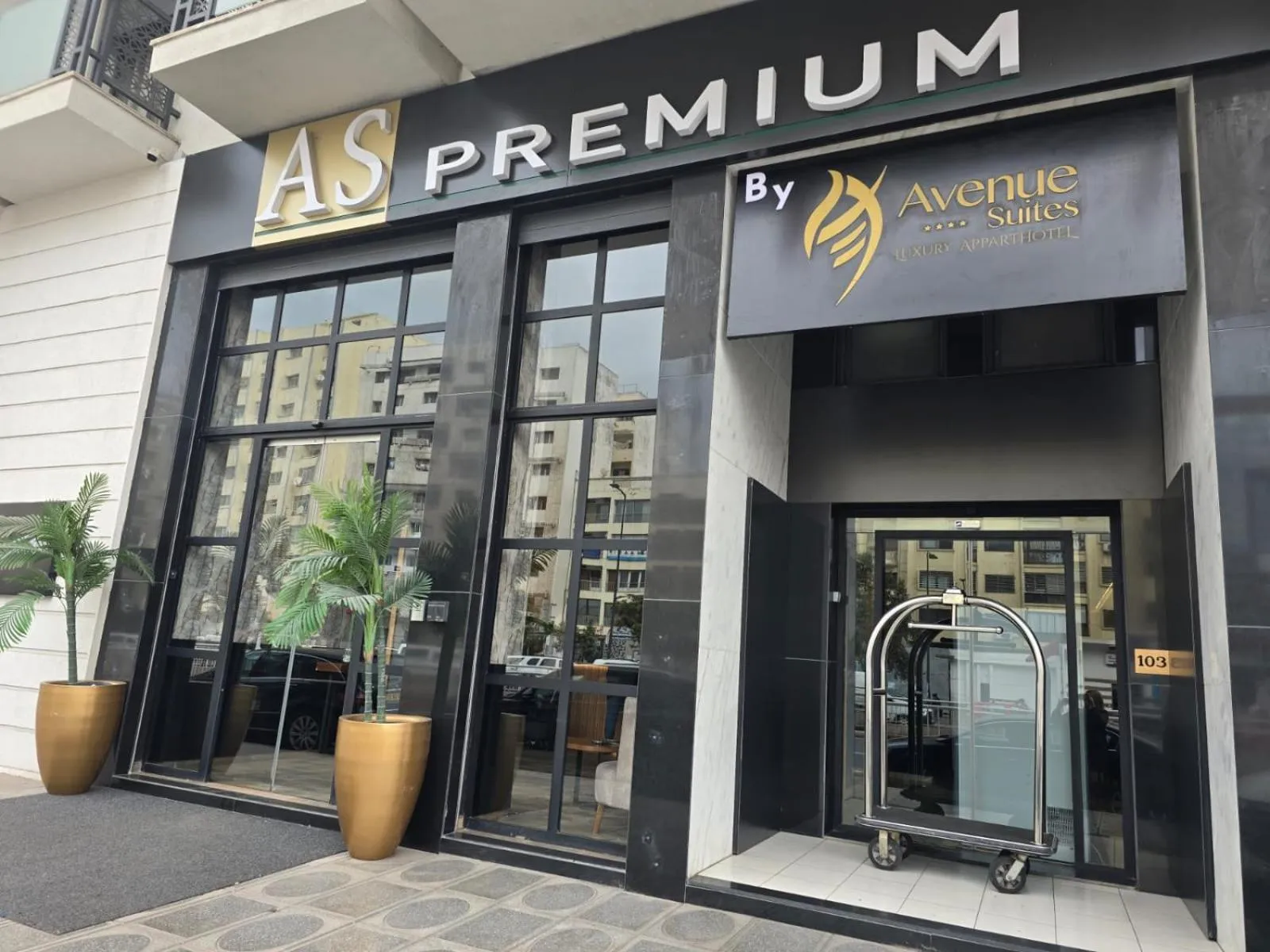 Facade/entrance in AS Premium By Soho Hotels Maarif