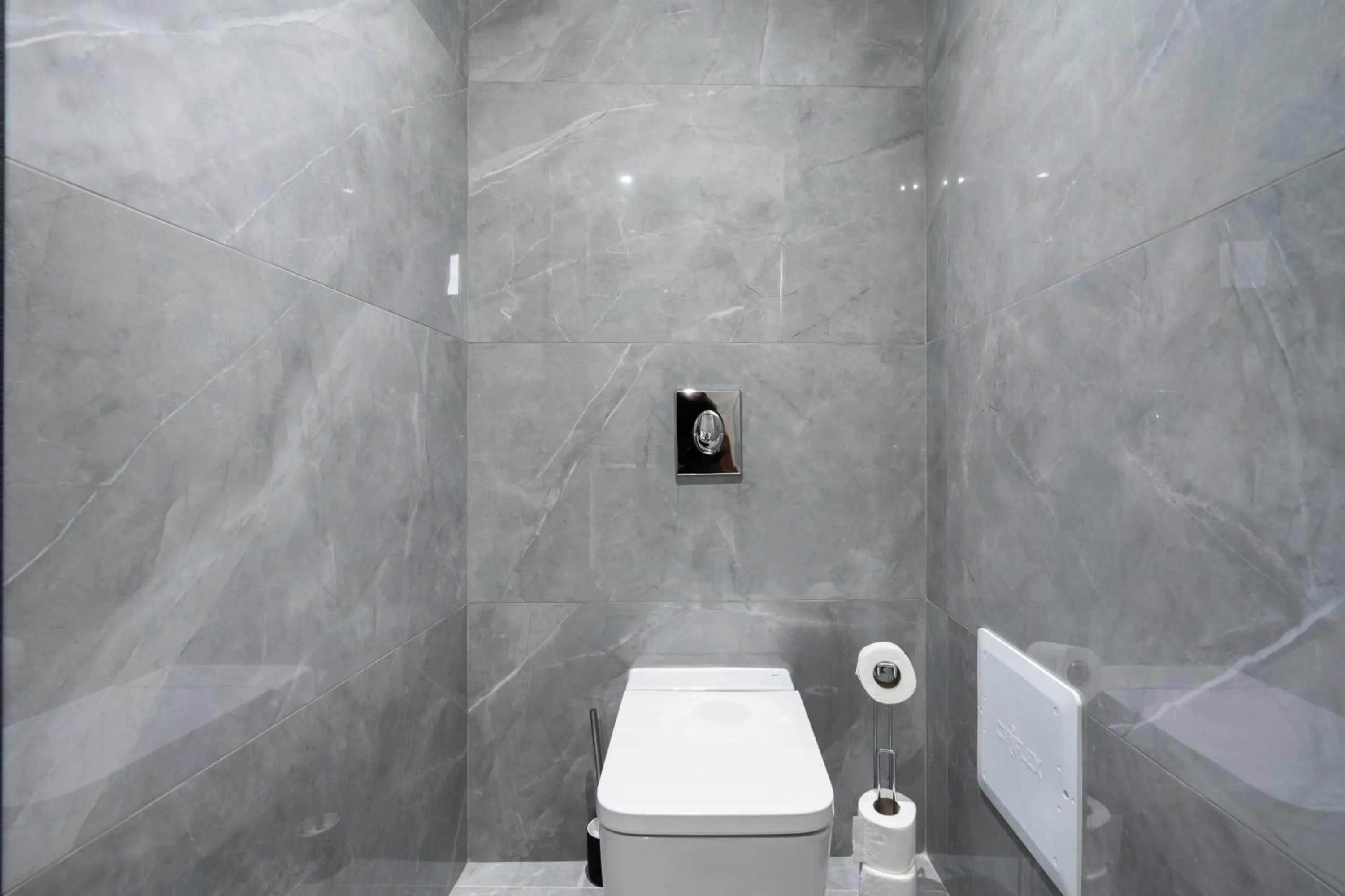 Shower in Atlantic View Appart'Hotel