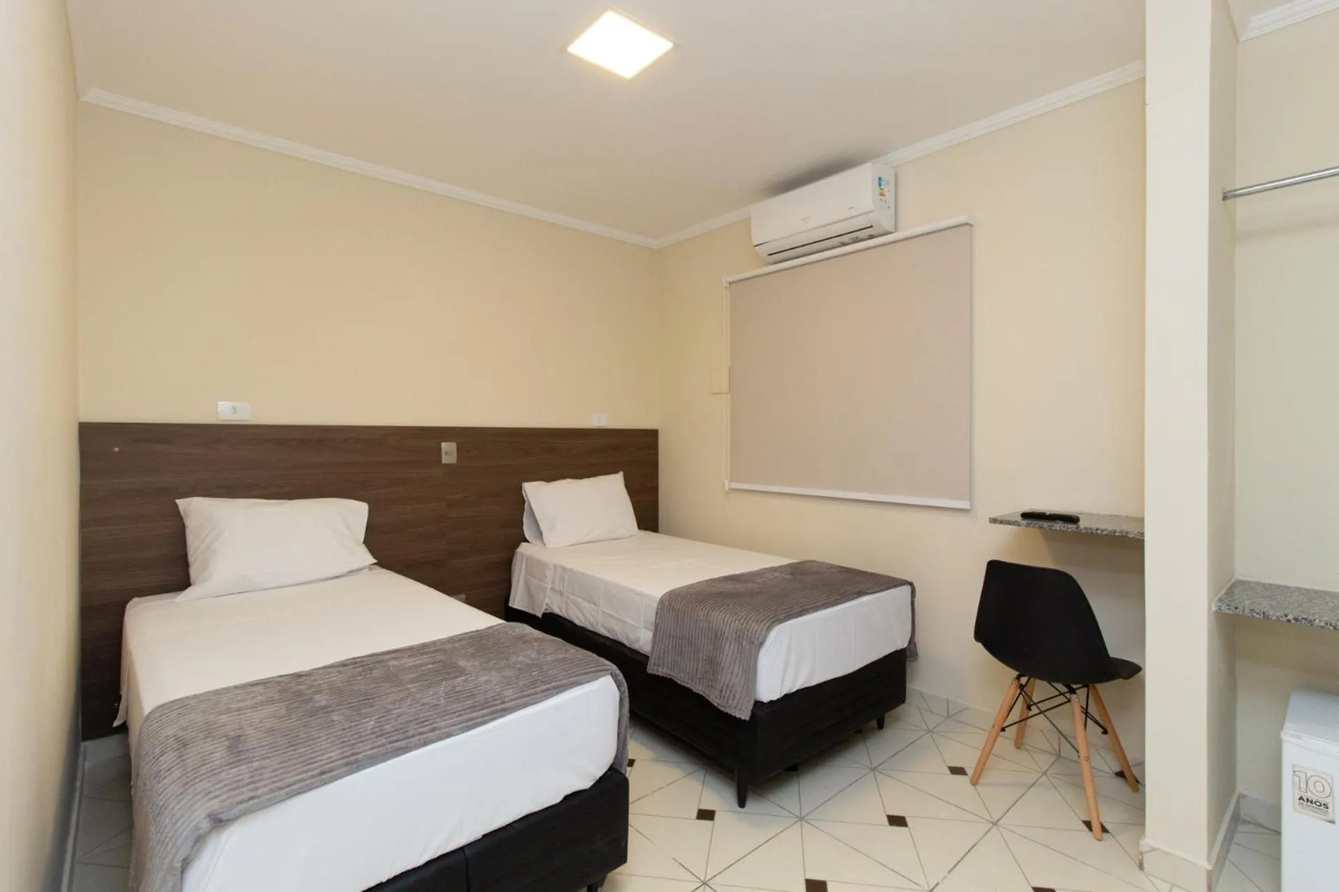 Bed in Hotel Villa Jequitibá