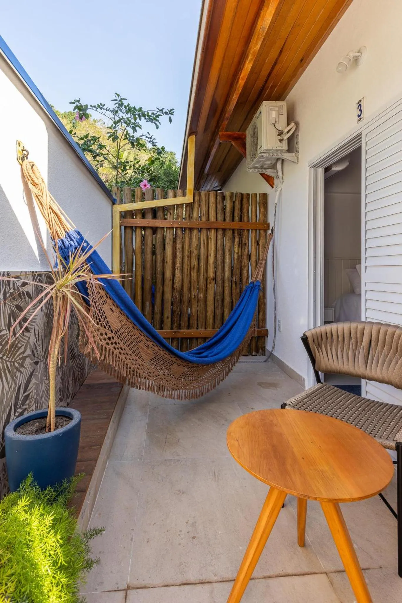 Patio in Pousada Paraíso Almada