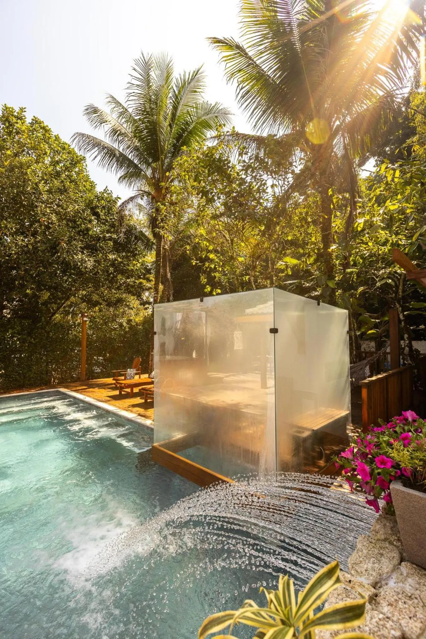 Sauna in Pousada Paraíso Almada