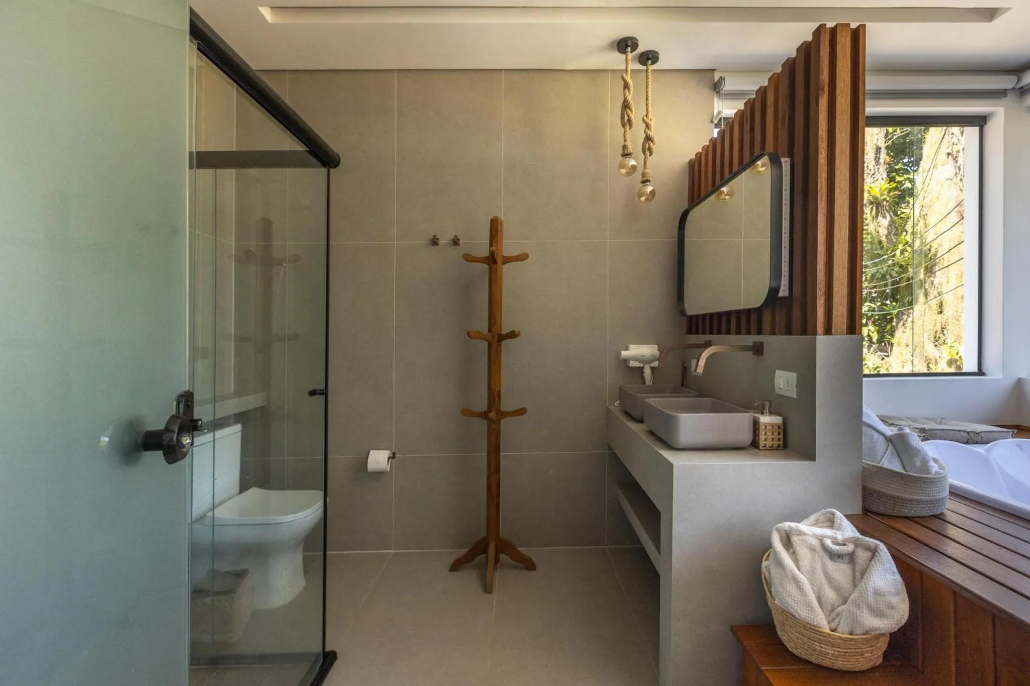 Shower in Pousada Paraíso Almada