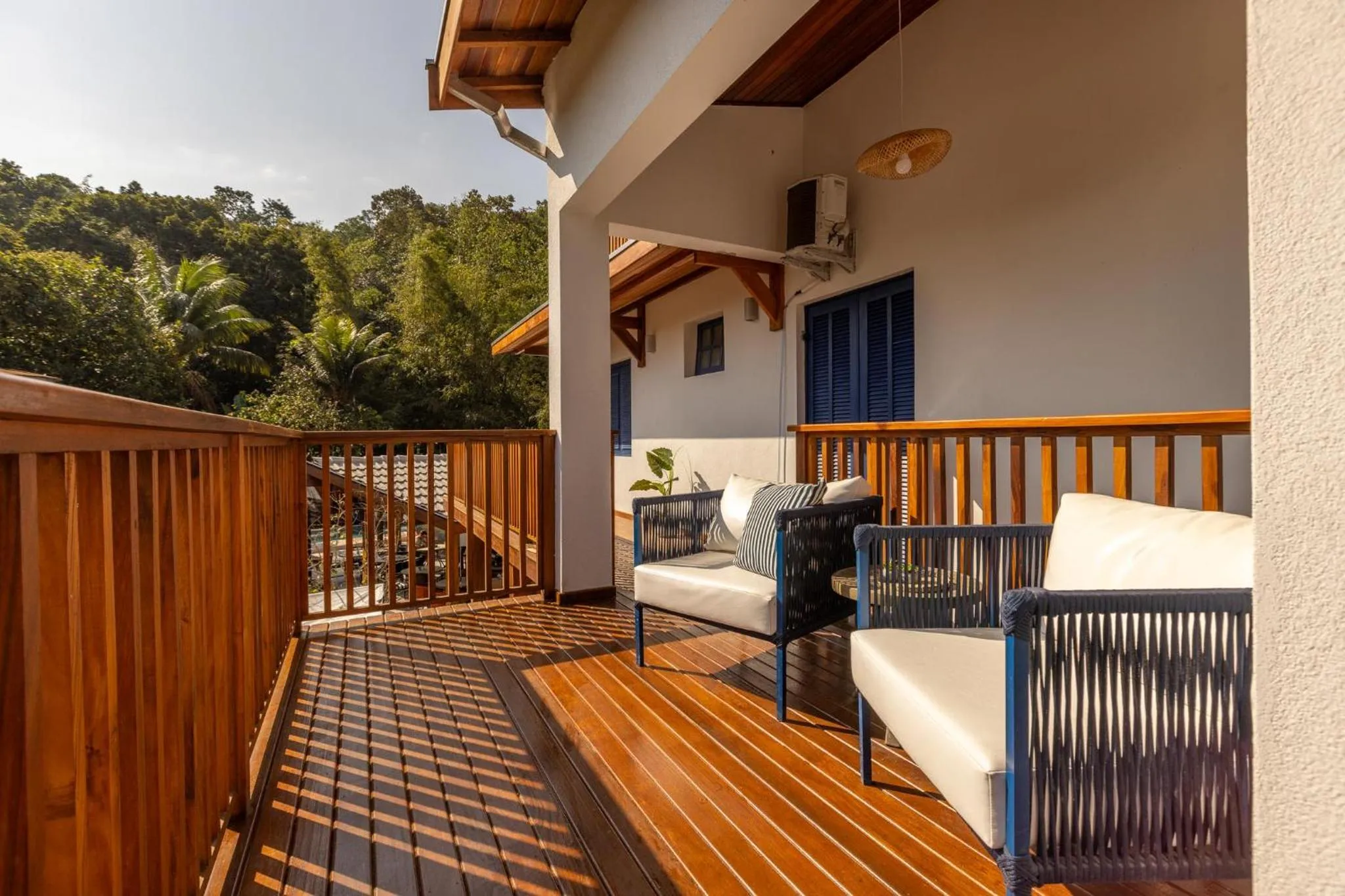 Balcony/Terrace in Pousada Paraíso Almada