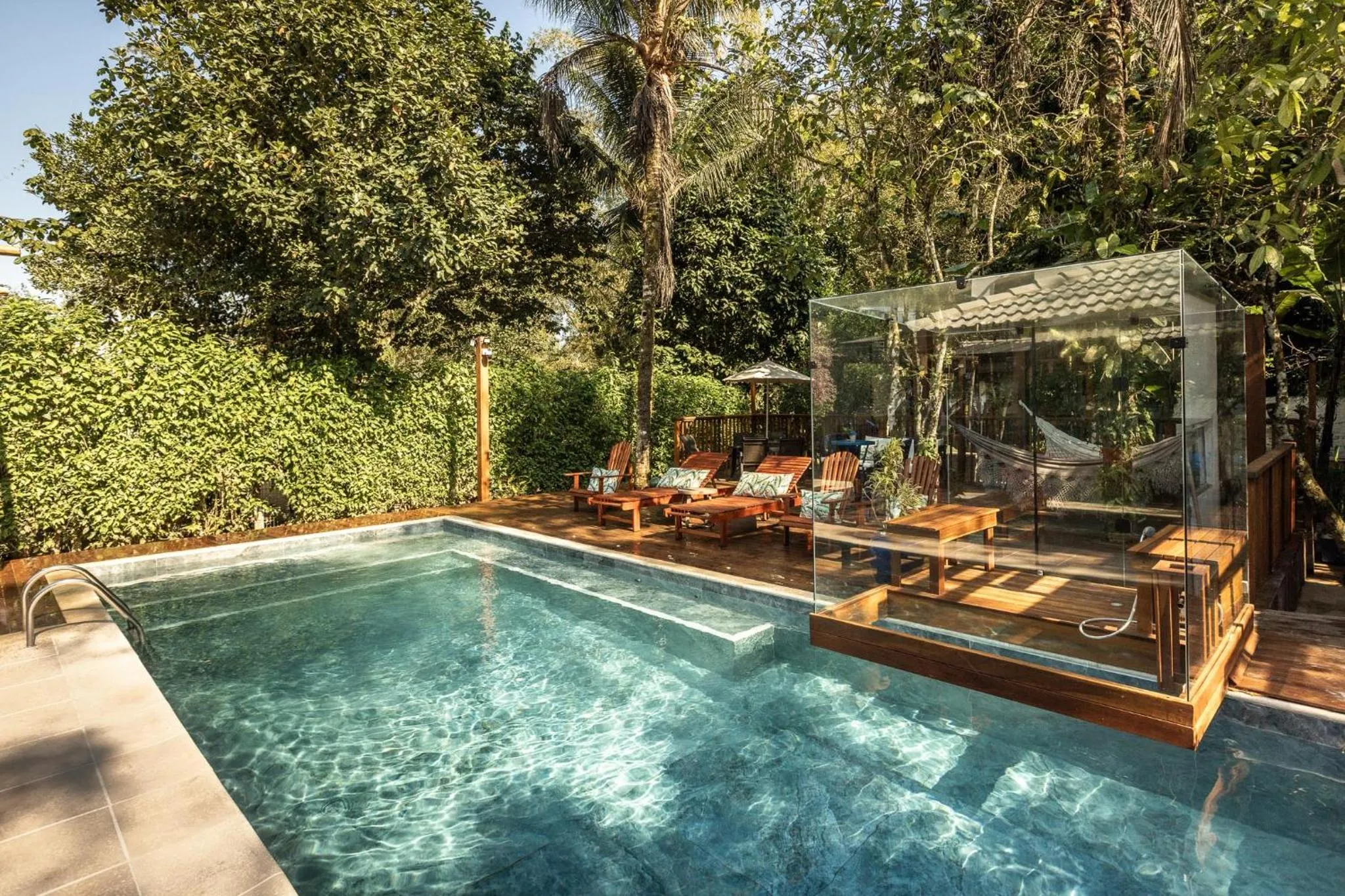 Sauna in Pousada Paraíso Almada