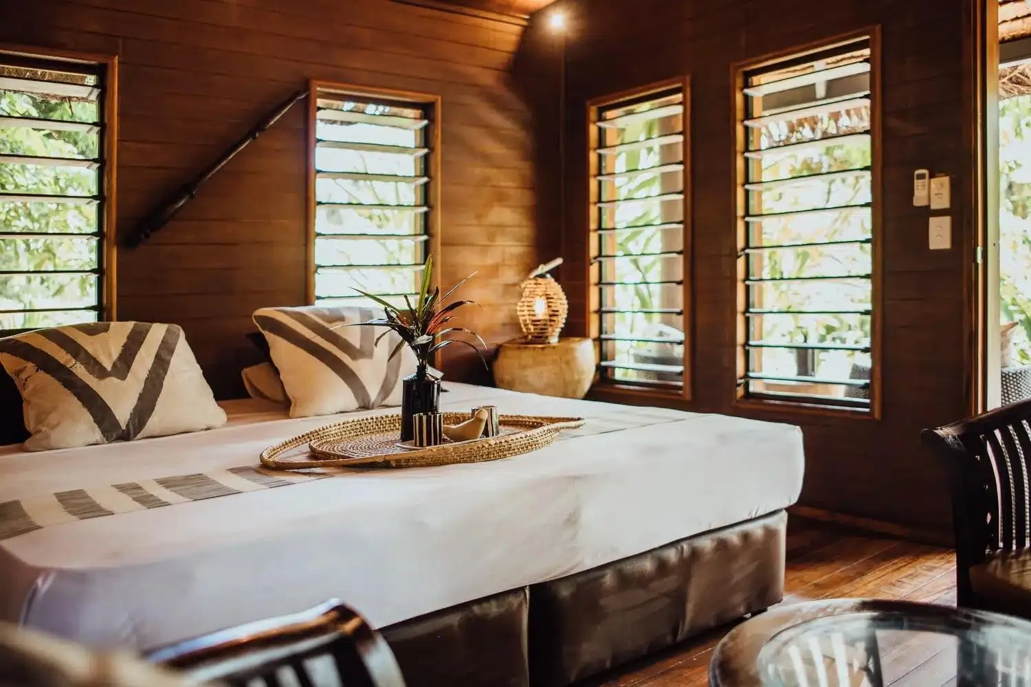 Bed in Trees and Fishes Private Retreat