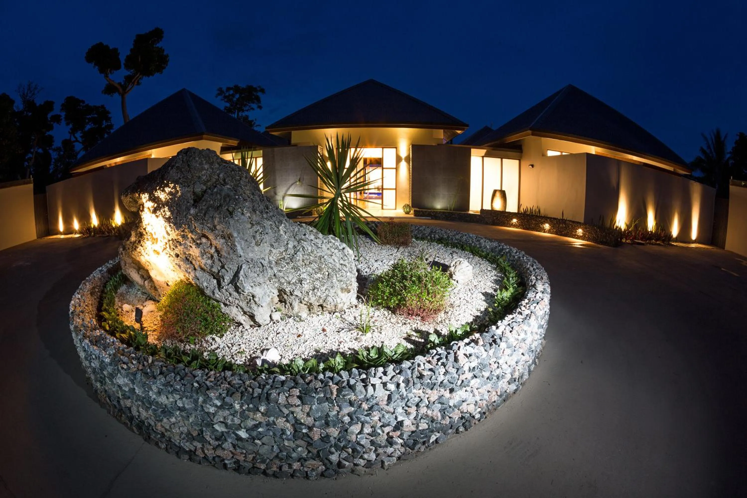 Facade/entrance in Trees and Fishes Private Retreat