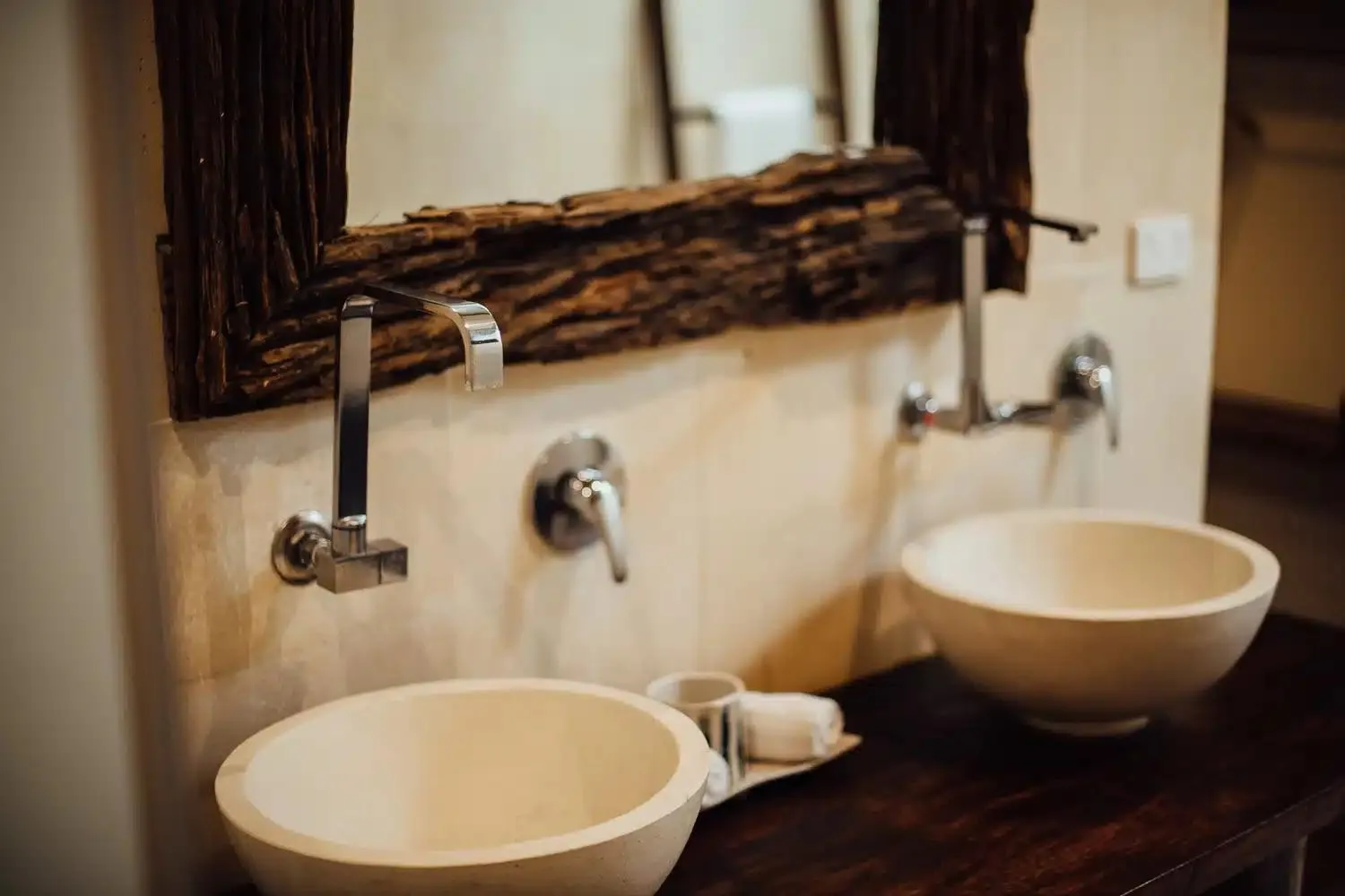 Bathroom in Trees and Fishes Private Retreat