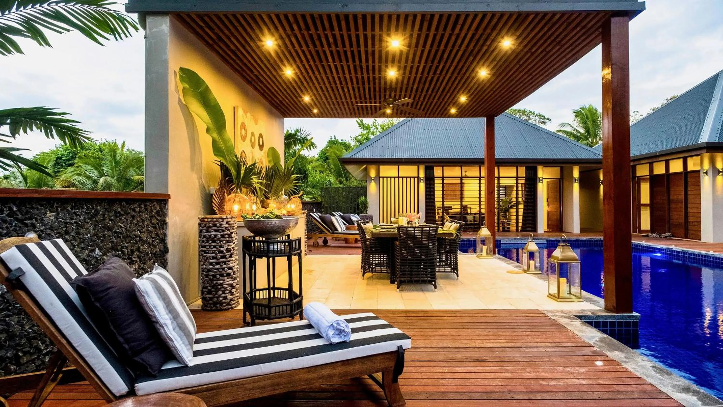 Swimming pool in Trees and Fishes Private Retreat