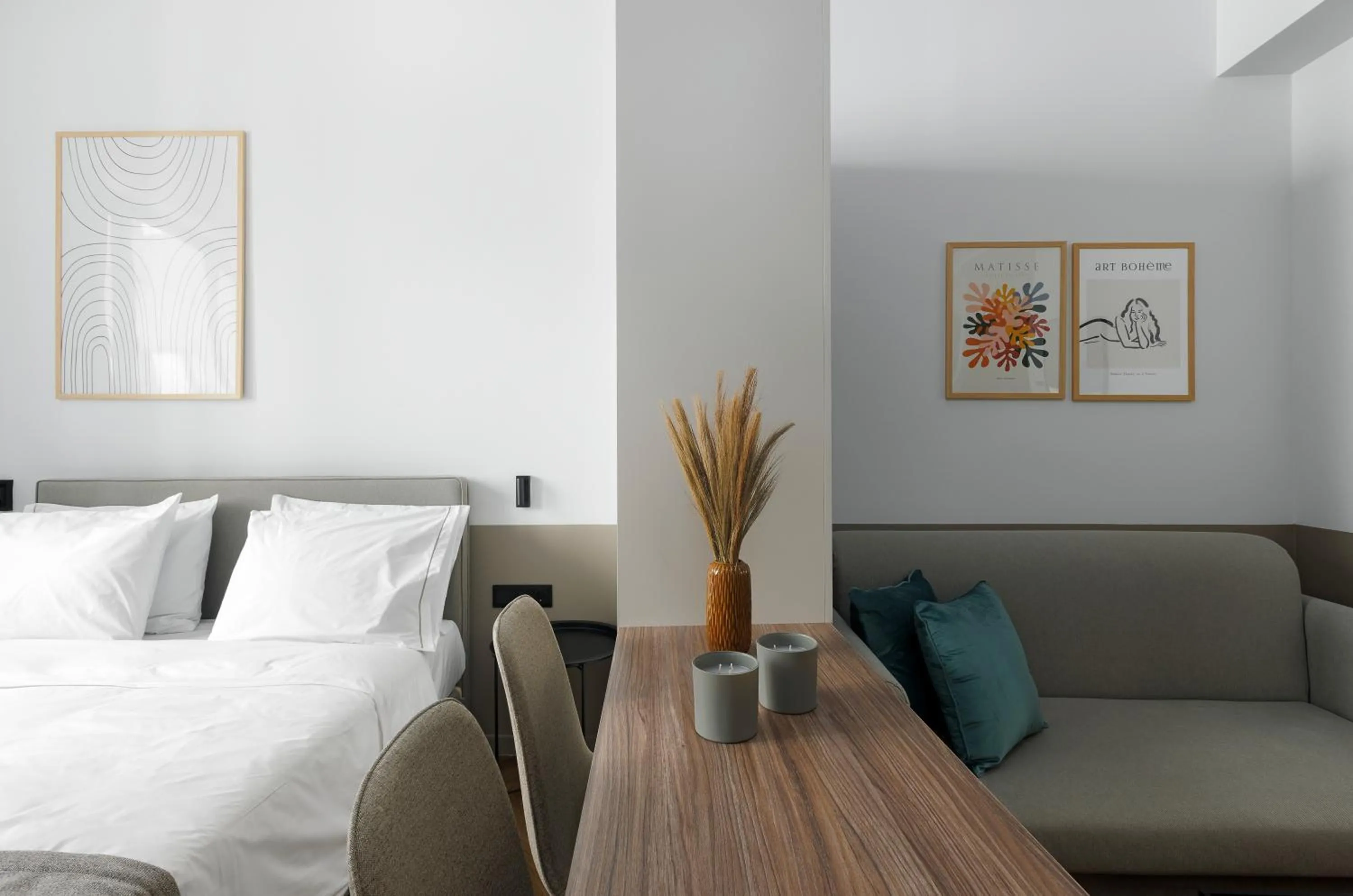 Bed in Ermass Modern Living Apartments