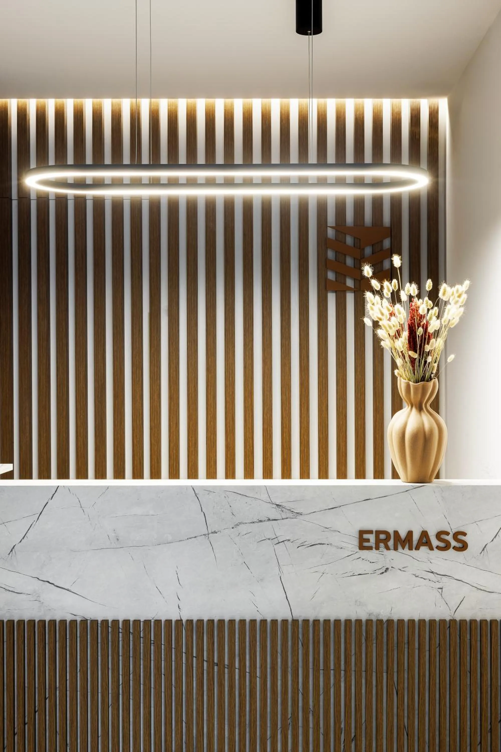 Lobby or reception in Ermass Modern Living Apartments
