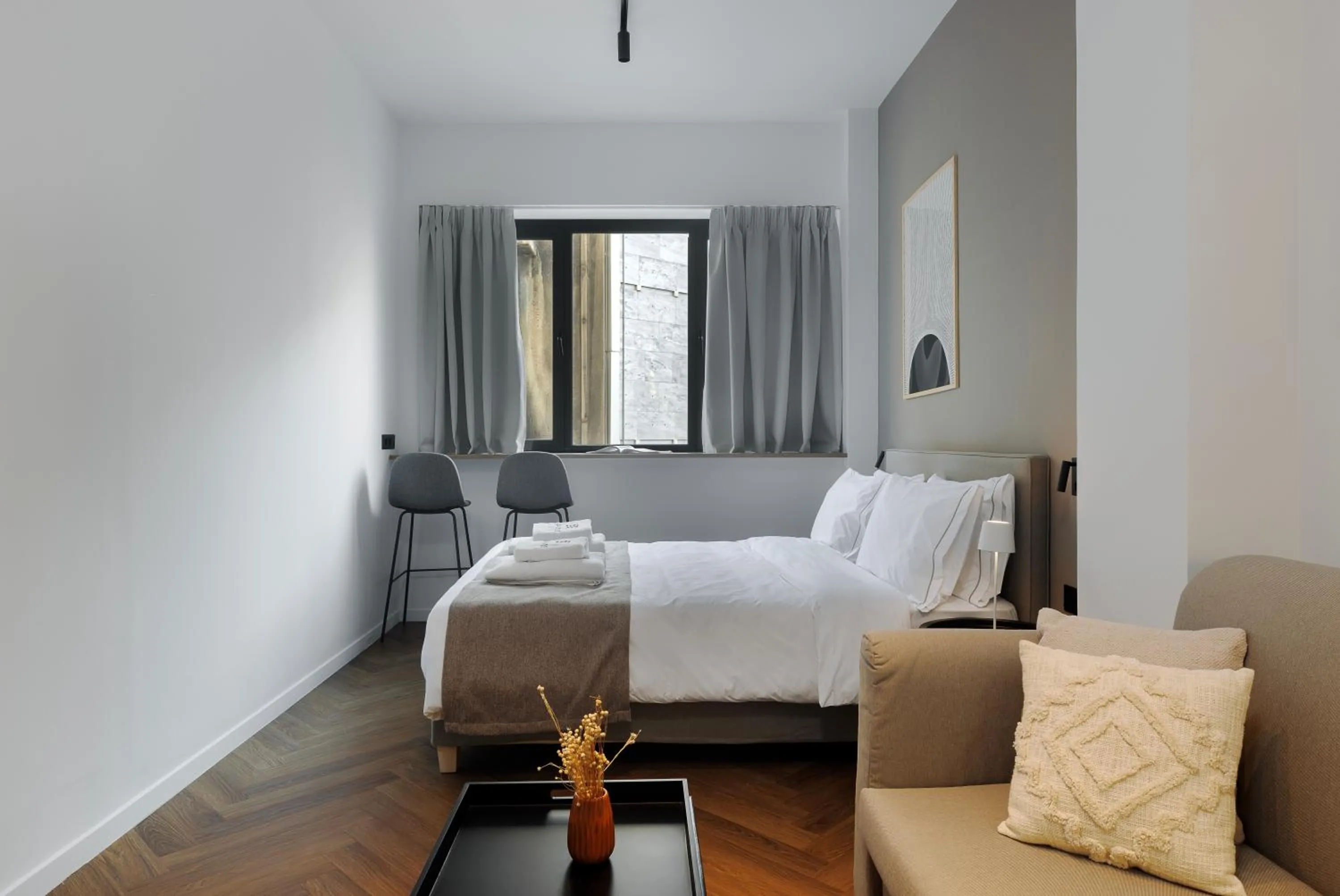 Bed in Ermass Modern Living Apartments