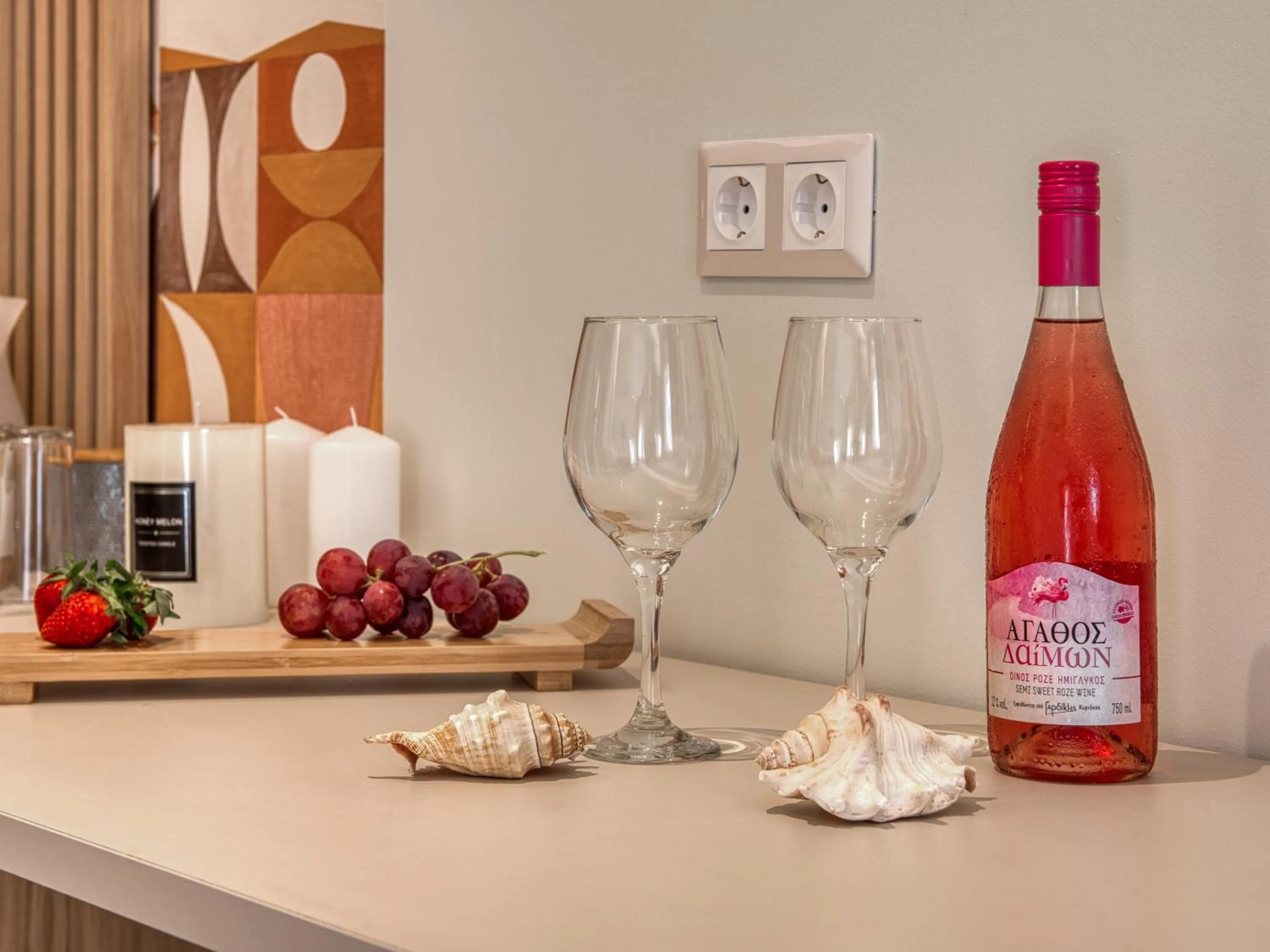 Decorative detail in Sandy Seaside Suites